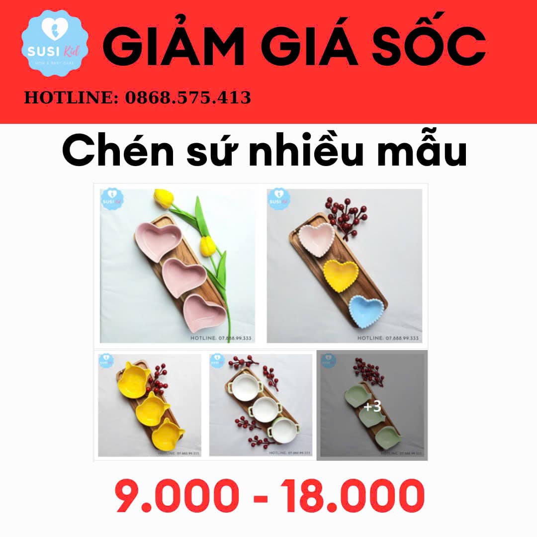 [🆕🇻🇳]  Cửa Hàng Mẹ & Bé Cao Cấp SUSI Kid – Bỉm, sữa, đồ ăn dặm cao cấp Nhật, Mỹ, Pháp, Hàn…đồ chơi 🧑‍🧒❤️️👶⭐️ Các mom thân mến, mình đang thanh lý nghỉ bán.– Thìa mềm Munchkin: 49k
– Thìa báo nóng Munchkin/Thìa silicone Munchkin: 63k
– Chén sứ nhiều mẫu: từ 9-18 , shares-1✔️ , likes-1❤️️ , date-2025-01-11 16:53:55🇻🇳🇻🇳🇻🇳📰🆕