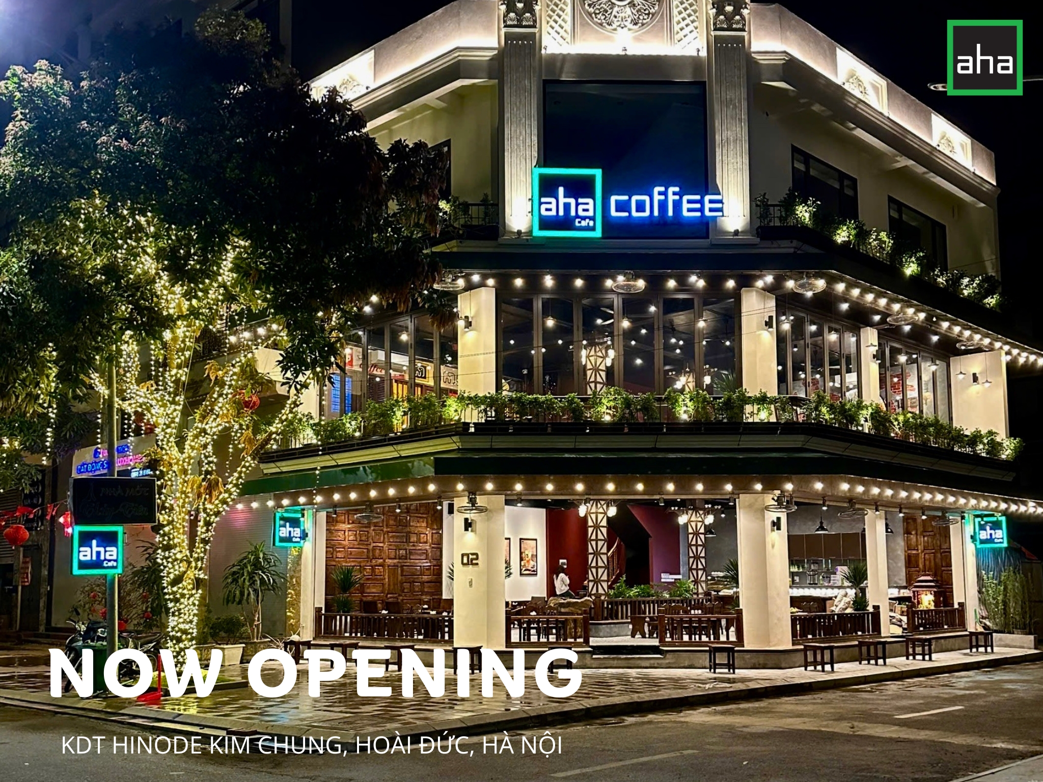 [☕️🇻🇳] AHA Cafe 🥤 Top1Coffee ☕️ NOW OPENING!!
—-AHA CAFE KIM CHUNG—-
Địa chỉ: Số 2, Khu Đô Thị HINODE Royal Park, Kim Chung, Hoài Đức, Hà Nội, Việt Nam
www. , shares-1✔️ , likes-11❤️️ , date-2025-04-15 21:15:42🇻🇳🇻🇳🇻🇳📰🆕