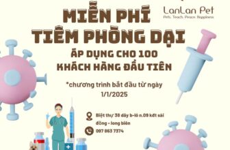 [🆕🇻🇳] Lanlan Pet- Pets Teach Peace Happiness (Biệt Thự 38 – Lô N.09, Khu Đô Thị Sài Đồng, Long Biên, Hà Nội) 🐶🦜 Top1Pets 🐱🐠 TIÊM PHÒNG DẠI MIỄN PHÍ CHO THÚ CƯNGBạn đã sẵn sàng bảo vệ sức khỏe của chính các em
pet và những người thân yêu?• Chi phí: Miễn phí hoàn  , shares-0✔️ , likes-0❤️️ , date-2025-01-14 17:22:34🐶🐱🇻🇳🇻🇳🇻🇳📰🆕