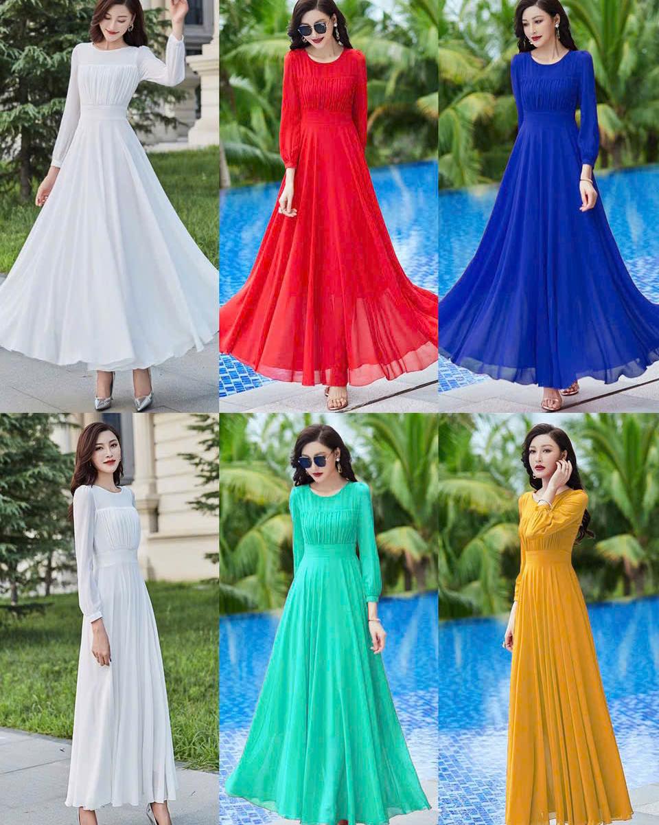 [🆕🇻🇳] Đầm váy Tyshop 👕 Top1Fashion 👗  ĐẦM XÒE NHÚNG NGỰC
Giá 285k
Màu sắc: đỏ, trắng, xanh bích, xanh ngọc, vàng
Chất liệu: voan chifon + lót thun
Mô tả: đầm xòe, cổ tròn, phối nhúng ngực, tay  , shares-1✔️ , likes-17❤️️ , date-2024-10-05 05:14:54🇻🇳🇻🇳🇻🇳📰🆕