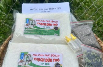 [🆕🇻🇳] Thạch Dừa Thô Tân Di – Chuyên cung cấp sỉ và lẻ thạch dừa ép khô Tân Di 🍔 Top1Food  🍜 Thạch dừa thô nguyên liệu để nấu thạch dừa
Kinh doanh món ăn vặt hót hít này vốn nhẹ mà không mất công nấu nhiều lần ,
Nấu 1kg được 70 chai 330ml để bán  , shares-1✔️ , likes-8❤️️ , date-2025-05-14 22:08:56🇻🇳🇻🇳🇻🇳📰🆕