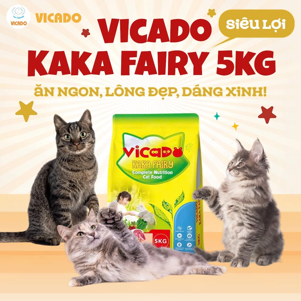 [🆕🇻🇳] Thức ăn và cát vệ sinh Vicado 🐶🦜 Top1Pets 🐱🐠  VICADO KAKA FAIRY 5KG SIÊU LỢI – ĂN NGON, LÔNG ĐẸP, DÁNG XINH
——————-
Meow meow! Các sen ơi, em Kaka fairy đây – thức ăn ngon lành giúp boss , shares-0✔️ , likes-0❤️️ , date-2025-05-29 22:21:15🐶🐱🇻🇳🇻🇳🇻🇳📰🆕