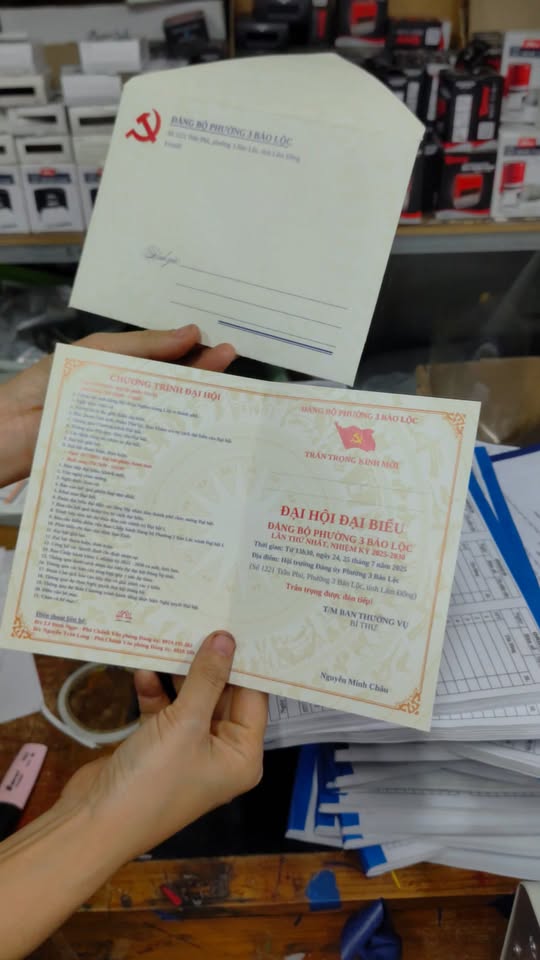 [🆕🇻🇳 ]In ấn giá rẻ Hoàng Hà – Bảo Lộc – Trung tâm in ấn giá rẻ bảo lộc 🎨 Top1Designs ✨  CÁC LOẠI THIỆP CẦN GẤP,  ĐỨNG CHỜ CHÚT  NHẬN HÀNG LUÔN. zalo: 0937 860 483 , shares-0✔️ , likes-0❤️️ , date-2025-07-13 17:52:29🇻🇳🇻🇳🇻🇳📰🆕