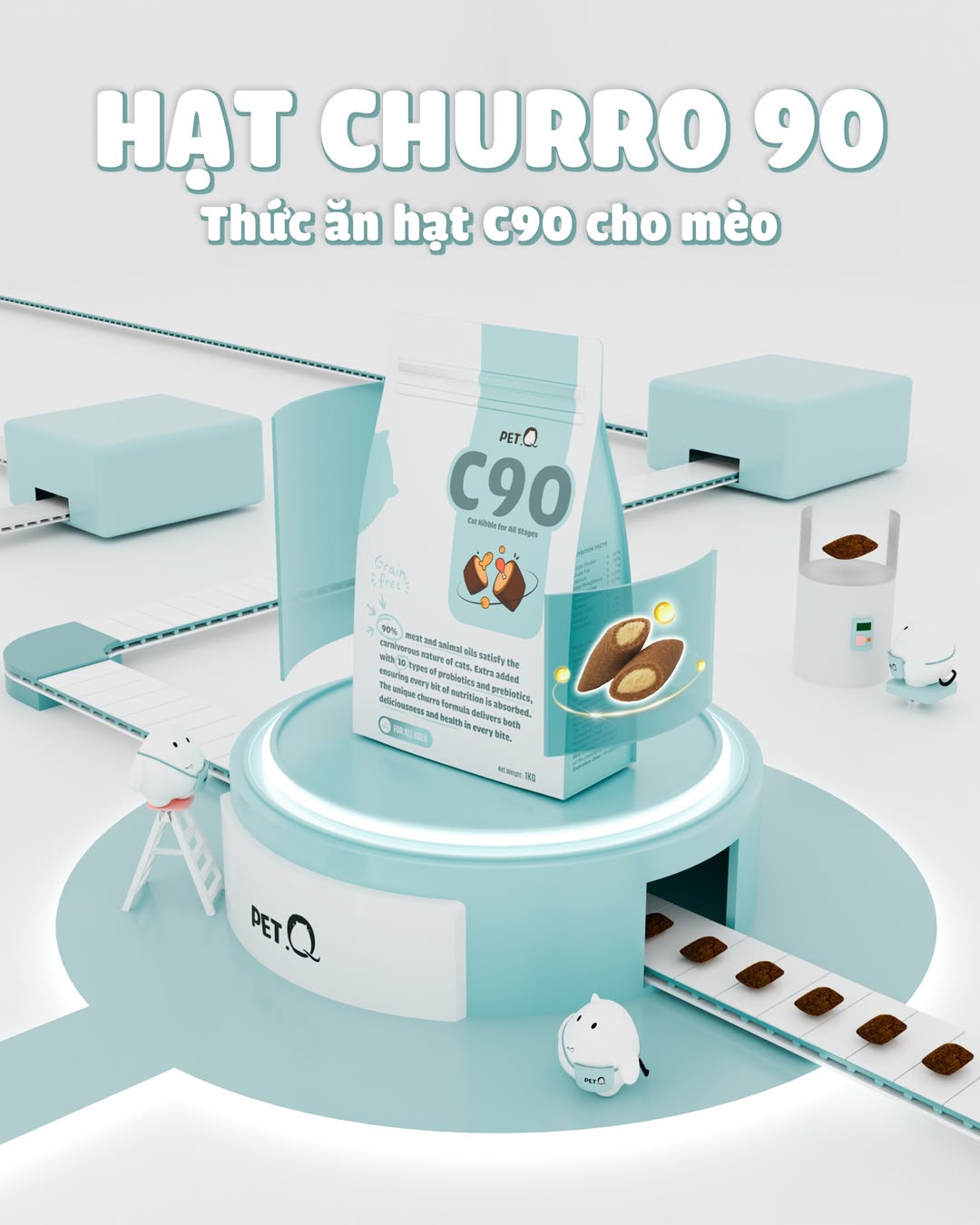 [🆕🇻🇳] PetQ – Best choice for Cats 🐶🦜 Top1Pets 🐱🐠  Định nghĩa mới cho thức ăn mèo chất lượng – Hạt Churro C90 PetQCông nghệ hạt Churro nhân thịt hoàn toàn mới
Mỗi hạt đều bao bọc phần nhân “vàng” gồm c , shares-27✔️ , likes-38K❤️️ , date-2025-07-26 17:49:17🐶🐱🇻🇳🇻🇳🇻🇳📰🆕