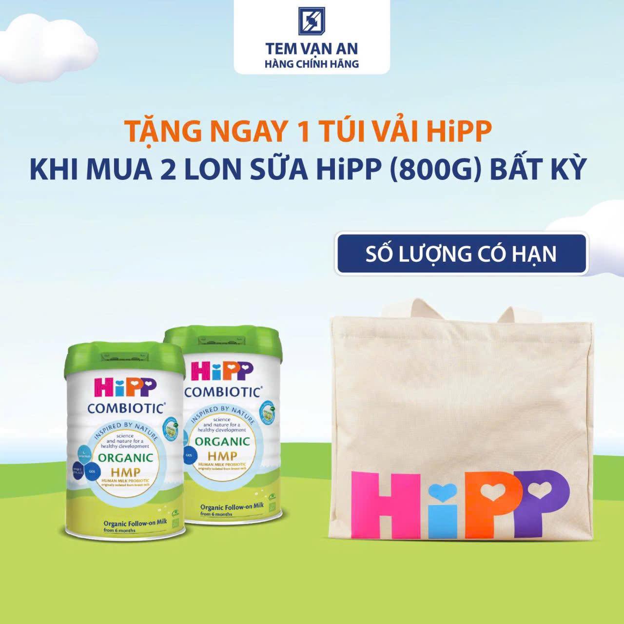 [🆕🇻🇳] Bee’s House – Mua sắm – bán lẻ – mong được đồng hành và chia sẻ những sản phẩm tốt từ khắp nơi 🧑‍🧒❤️️👶⭐️  MUA 2 LON SỮA HiPP 800G  BẤT KỲ, TẶNG NGAY 1 TÚI VẢI HiPP XINH XẮN! 
 HiPP Organic Combiotic: Nói KHÔNG Với Đường Bổ Sung – Chỉ Dùng Lactose Tự Nhiên Như  , shares-1✔️ , likes-3❤️️ , date-2025-08-19 17:14:59🇻🇳🇻🇳🇻🇳📰🆕