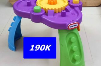 [🧸️🇻🇳] Shop Đồ Chơi Trẻ Em 🎈Top1Toys🧸️  190k – HÀNG CŨ THIẾU – Bàn cơ khí nhạc Little Tikes. Thương hiệu Mỹ
Chiếc bàn cho bé đứng hoặc ngồi chơi với chân ghế có thể tháo rời
1 Bánh răng nhựa lớn  , shares-0✔️ , likes-0❤️️ , date-2025-08-21 19:01:18🇻🇳🇻🇳🇻🇳📰🆕