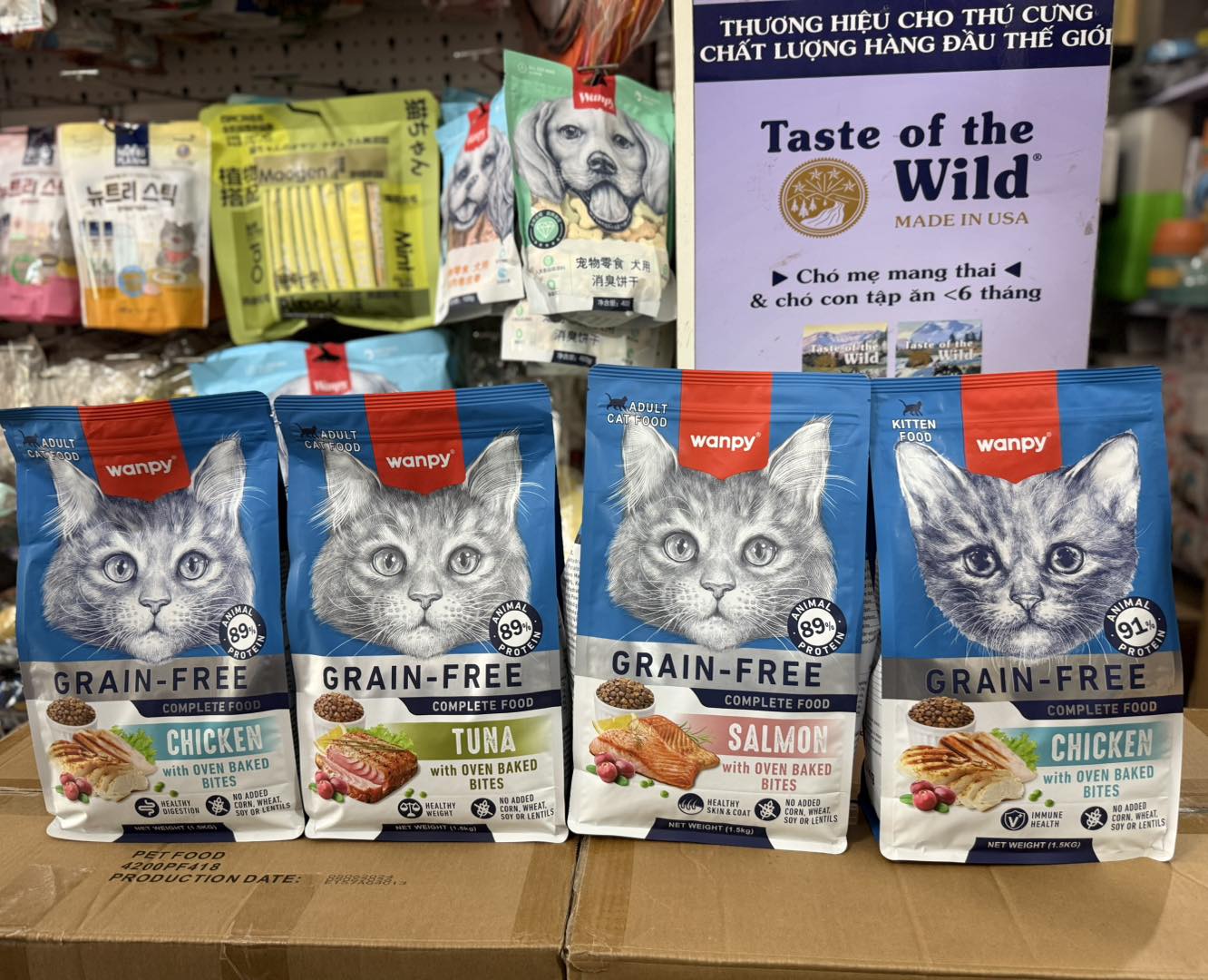 [🆕🇻🇳] Kho Pet Shop – Chuyên cung cấp thức ăn, cát, phụ kiện cho chó mèo 🐶🦜 Top1Pets 🐱🐠 Wanpy xịn đét giấy tờ đầy đủ đã cập bến Kho rồi đây ạ. Nói thật với mn Wanpy là thương hiệu nội địa trung mà bọn mình cực thích nhưng vấn đề nhập khẩu khó. , shares-0✔️ , likes-16❤️️ , date-2025-10-23 20:01:09🐶🐱🇻🇳🇻🇳🇻🇳📰🆕