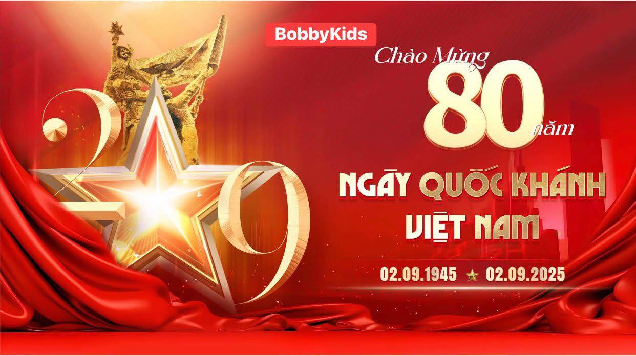 [🆕🇻🇳] BobbyKids – Chuyên Thời Trang Trẻ Em 🧑‍🧒❤️️👶⭐️ SIÊU SALE MỪNG ĐẠI LỄHoà trong không khí hân hoan chào mừng đại lễ Quốc Khánh 2/9, BobbyKids giảm 3⃣0⃣k tất cả quần áo, phụ kiện tại shop
Á , shares-0✔️ , likes-1❤️️ , date-2025-08-30 05:13:18🇻🇳🇻🇳🇻🇳📰🆕