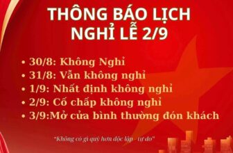 [🆕🇻🇳] The Pet Spa – Tiệm Làm Đẹp Thú Cưng 12 Long Biên 1 🐶🦜 Top1Pets 🐱🐠 The Pet Spa Xin Thông Báo
– Lịch Nghỉ Lễ –
Bên Em chỉ nghỉ đúng 5 phút
Sáng 2/9 để Hát Quốc Ca  Xong lại Làm Lại  bình thường, trân trọng  !
_________
Th , shares-0✔️ , likes-1❤️️ , date-2025-09-01 15:00:34🐶🐱🇻🇳🇻🇳🇻🇳📰🆕