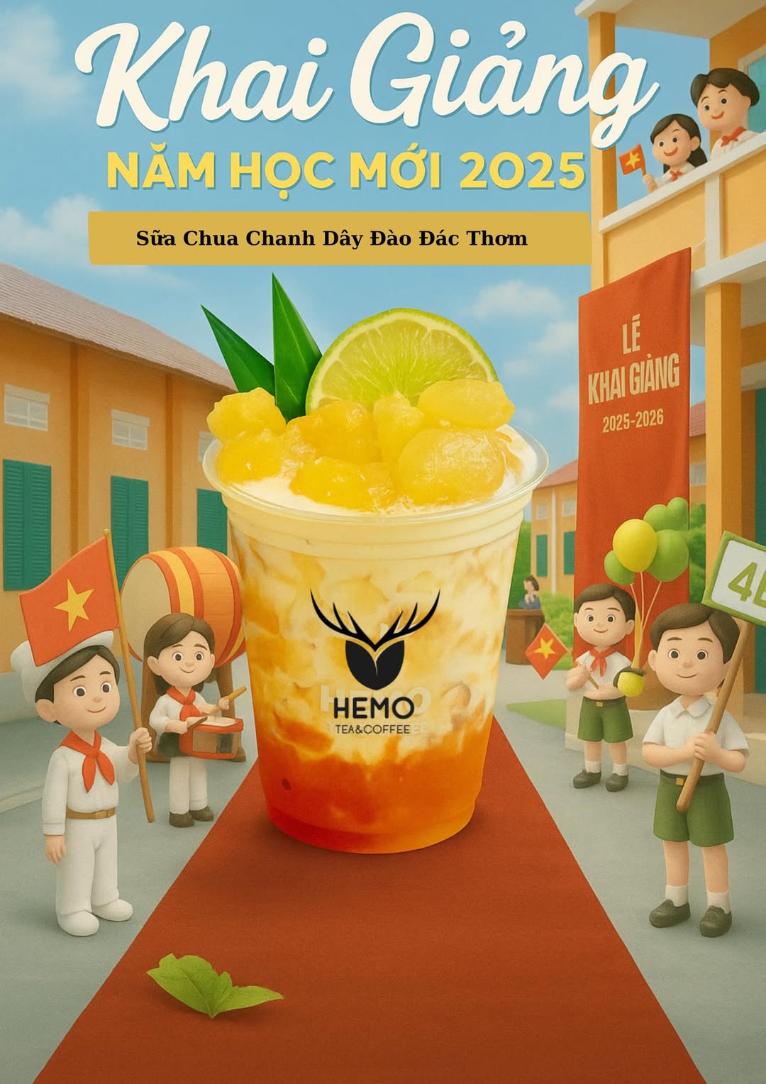 [☕️🇻🇳] Hemo Coffee – Bến Tre 🥤 Top1Coffee ☕️ mời khối nhập học dự lễ xong mình di chuyển về Hemo Coffee để uống cà phê, bàn ghế đã sẵn sàng đón tiếp
, shares-0✔️ , likes-5❤️️ , date-2025-09-05 15:37:04🇻🇳🇻🇳🇻🇳📰🆕