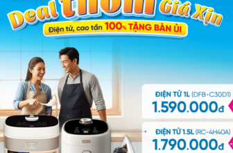 [🆕🇻🇳] Điện máy XANH (dienmayxanh.com) ♥️️ Top1Index 📚  Nồi cơm 𝐁𝐄𝐀𝐑Deal Thơm, Giá Xịn
100% tặng bàn ủiNồi cơm điện tử 1L
Giảm 5% còn 𝟏.𝟓𝟗𝟎.𝟎𝟎𝟎đ
Nồi cơm điện tử 1.5L
Giảm 25% còn 𝟏.𝟕𝟗𝟎.𝟎𝟎𝟎đGiảm thêm 10% khi  , shares-3✔️ , likes-427❤️️ , date-2025-10-20 00:01:11🇻🇳🇻🇳🇻🇳📰🆕