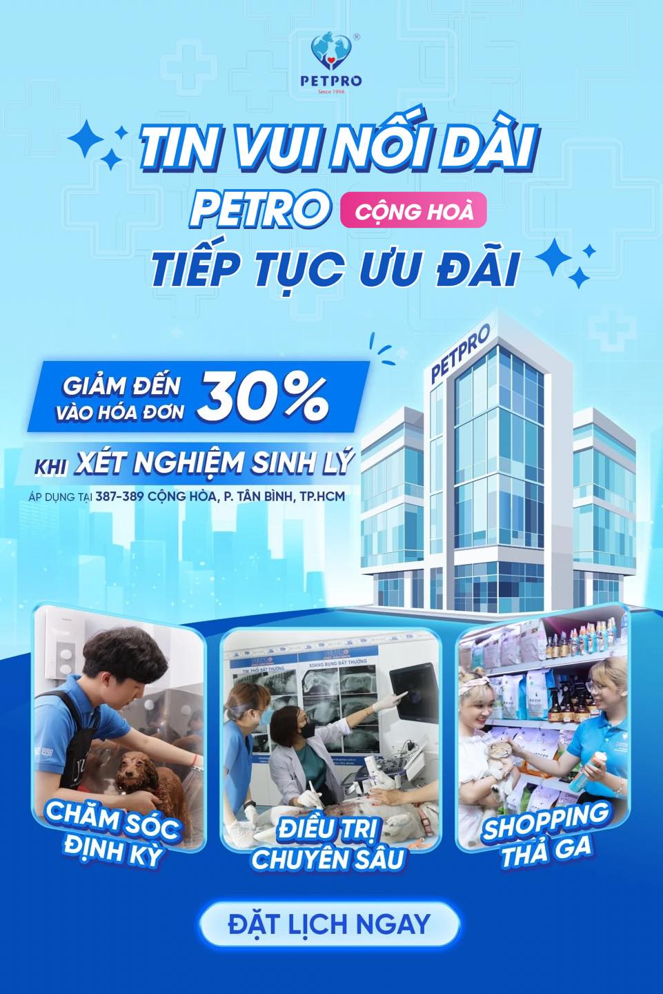 [🆕🇻🇳] Bệnh viện Thú-Y PETPRO 🐶🦜 Top1Pets 🐱🐠  TIN VUI NỐI DÀI, PETPRO CỘNG HOÀ TIẾP TỤC ƯU ĐÃIƯu đãi hấp dẫn, các Sen rất yêu nên PETPRO nghe thấu và quyết định: Gia hạn ưu đãi hấp dẫn đến hết 30/0 , shares-2✔️ , likes-142❤️️ , date-2025-09-12 03:01:14🐶🐱🇻🇳🇻🇳🇻🇳📰🆕