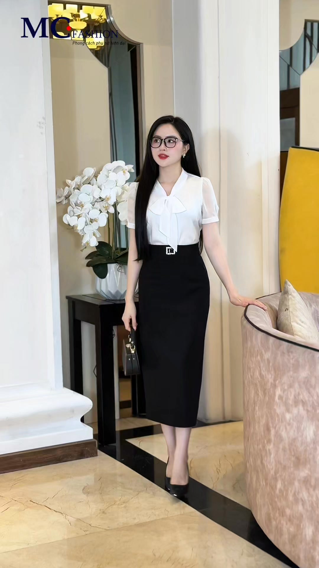 [🆕🇻🇳] Thời Trang Công Sở MC Fashion Việt Nam 👕 Top1Fashion 👗  u2728 Thanh lu1ecbch & tinh tu1ebf cu00f9ng set AT141 u2013 CV102 u2728nnud83dudccd u00c1o AT141 vu1edbi cu1ed5 sen buu1ed9c nu01a1 duyu00e , shares-0✔️ , likes-27❤️️ , date-2025-09-15 08:44:39🇻🇳🇻🇳🇻🇳📰🆕