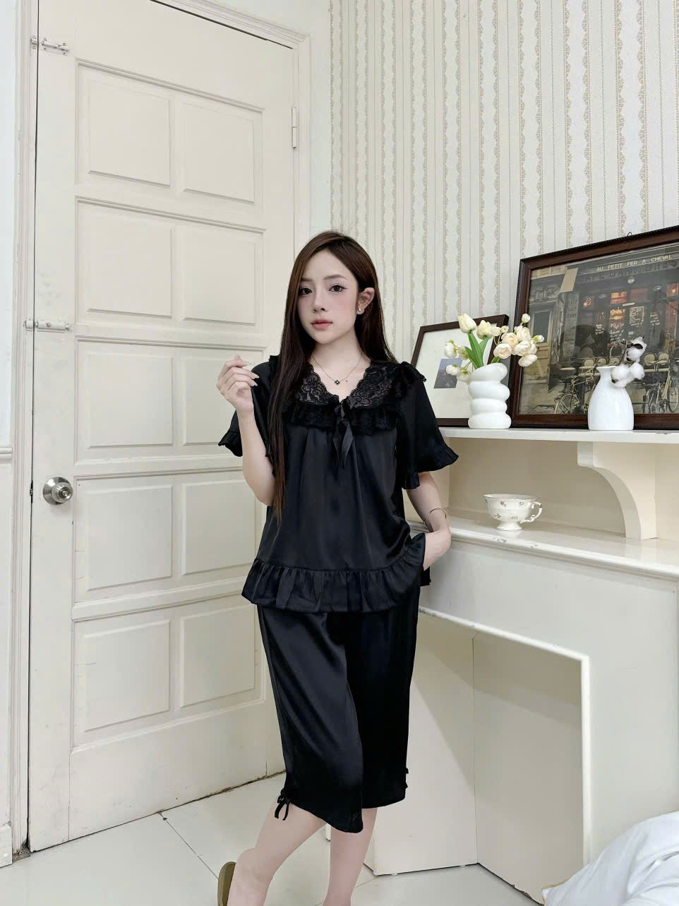 [🆕🇻🇳] Quỳnh Anh shop thời trang đồ bộ 👕 Top1Fashion 👗  bộ lửng tiểu thư phối ren cao cấp
, shares-0✔️ , likes-2❤️️ , date-2025-09-18 22:31:03🇻🇳🇻🇳🇻🇳📰🆕