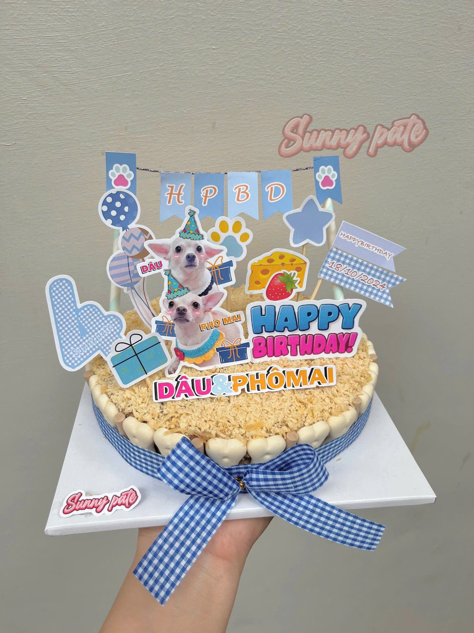 [🆕🇻🇳] Sunny Pate – Petfood Cần Thơ 🐶🦜 Top1Pets 🐱🐠 Sunny lên mẫu bánh sinh nhật pate tươi cho ba mẹ xem nha! Sắp tới sinh nhật bé mà hông biết đặt gì cho đặc biệt, thì gọi ngay cho bếp em nha!Only at 𝑺𝒖𝒏 , shares-1✔️ , likes-3❤️️ , date-2025-09-21 14:08:27🐶🐱🇻🇳🇻🇳🇻🇳📰🆕