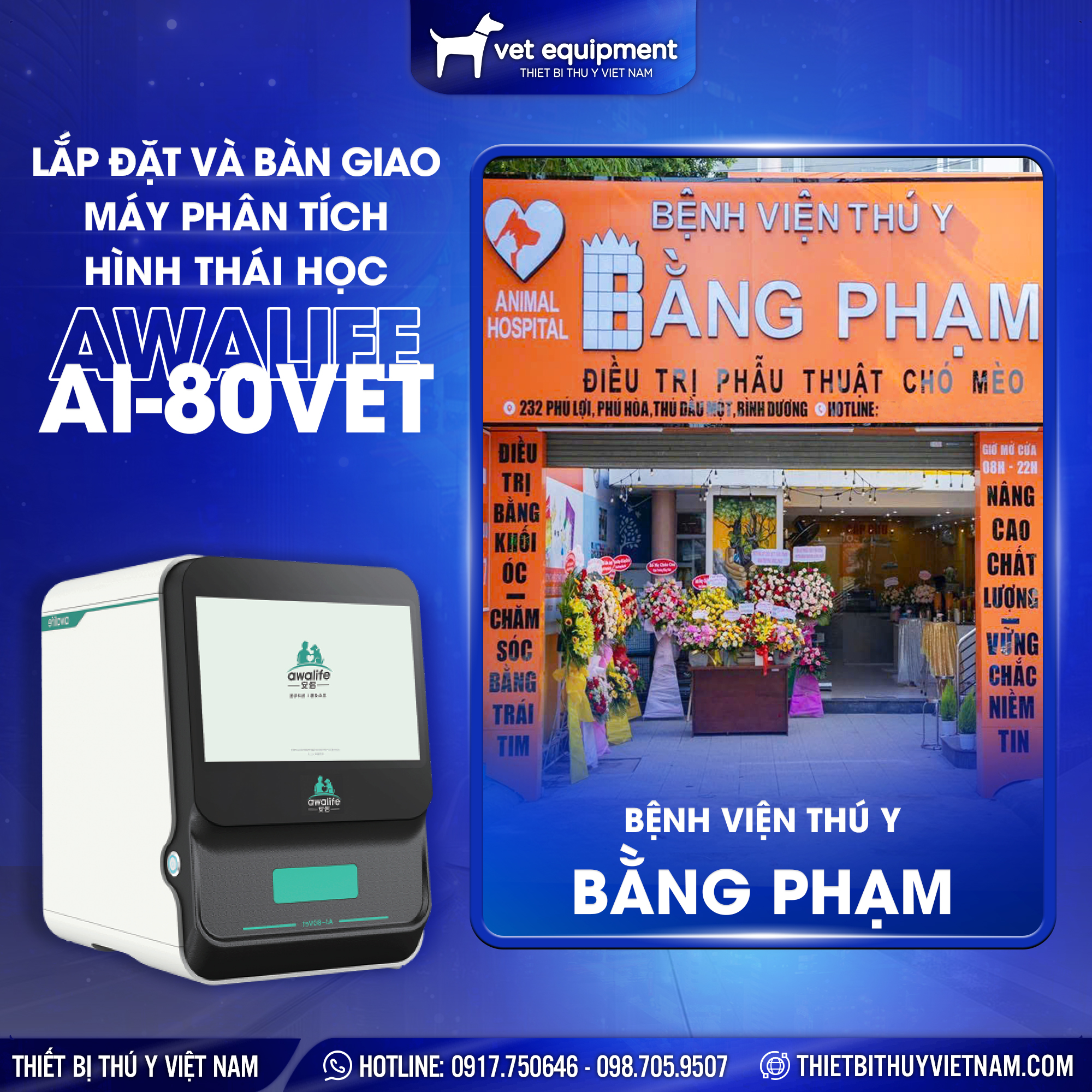 [🆕🇻🇳] Thiết Bị Thú Y Việt Nam 🐶🦜 Top1Pets 🐱🐠  LẮP ĐẶT & BÀN GIAO AI-80VET – MỞ RỘNG HỢP TÁC CÙNG HỆ THỐNG BỆNH VIỆN THÚ Y BẰNG PHẠMSau khi cơ sở chính đã lựa chọn AI-100Vet Elite, lần này cơ sở tại , shares-1✔️ , likes-36❤️️ , date-2025-09-24 03:00:54🐶🐱🇻🇳🇻🇳🇻🇳📰🆕