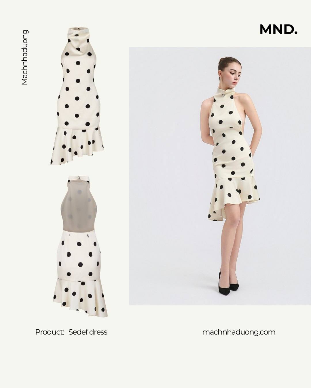 [🆕🇻🇳] Mạch Nha Đường 👕 Top1Fashion 👗  Réaliste collection_  Sedef dressSự trở lại của polka dots trong một phiên bản đầy khí chất: đường cắt táo bạo, phom dáng ôm tinh tế và chi tiết cổ dựng  , shares-0✔️ , likes-11❤️️ , date-2025-09-26 00:56:46🇻🇳🇻🇳🇻🇳📰🆕