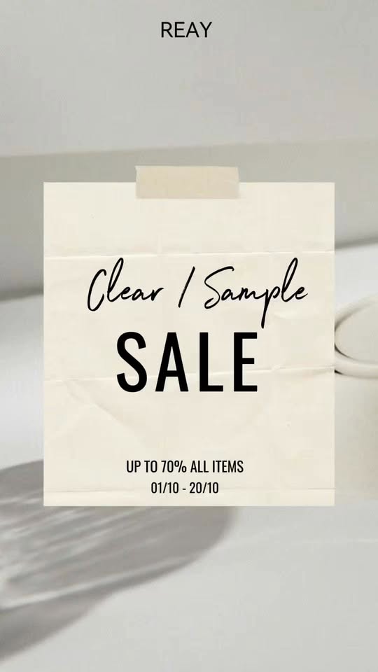 [🆕🇻🇳] REAY.studio 👕 Top1Fashion 👗  CLEAR/SAMPLE SALE
Your last chance to own our past collections
#reaystudio #reels #xuhuong , shares-0✔️ , likes-3❤️️ , date-2025-09-29 01:00:57🇻🇳🇻🇳🇻🇳📰🆕