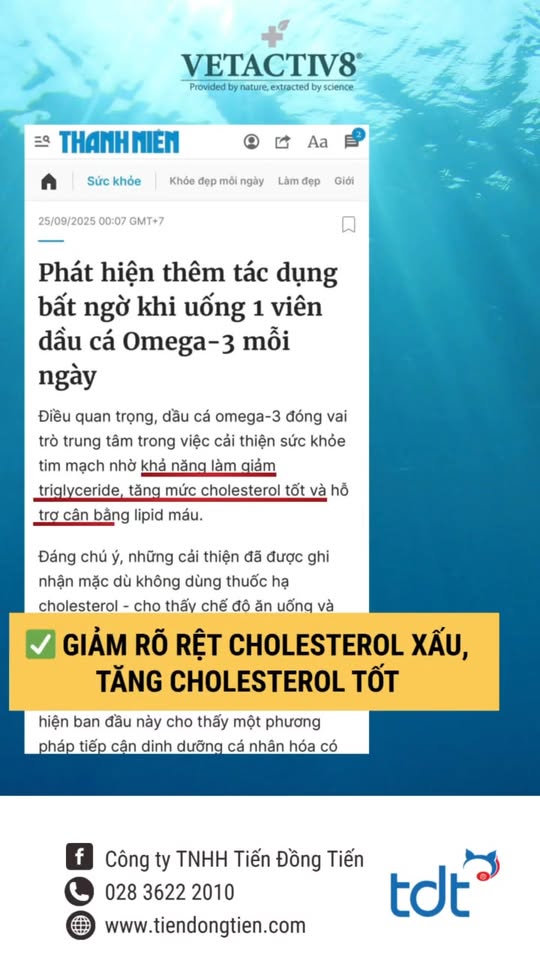 [🆕🇻🇳] Công Ty TNHH Tiến Đồng Tiến 🐶🦜 Top1Pets 🐱🐠  Omega-3 – Nhỏ một giọt, nâng tầm sức khỏe!
Uống 1 viên Omega-3 mỗi ngày – lợi ích vượt mong đợi!
Omega-3 (DHA, EPA) từ nguồn gốc động vật không chỉ tốt c , shares-0✔️ , likes-7❤️️ , date-2025-09-28 15:34:44🐶🐱🇻🇳🇻🇳🇻🇳📰🆕