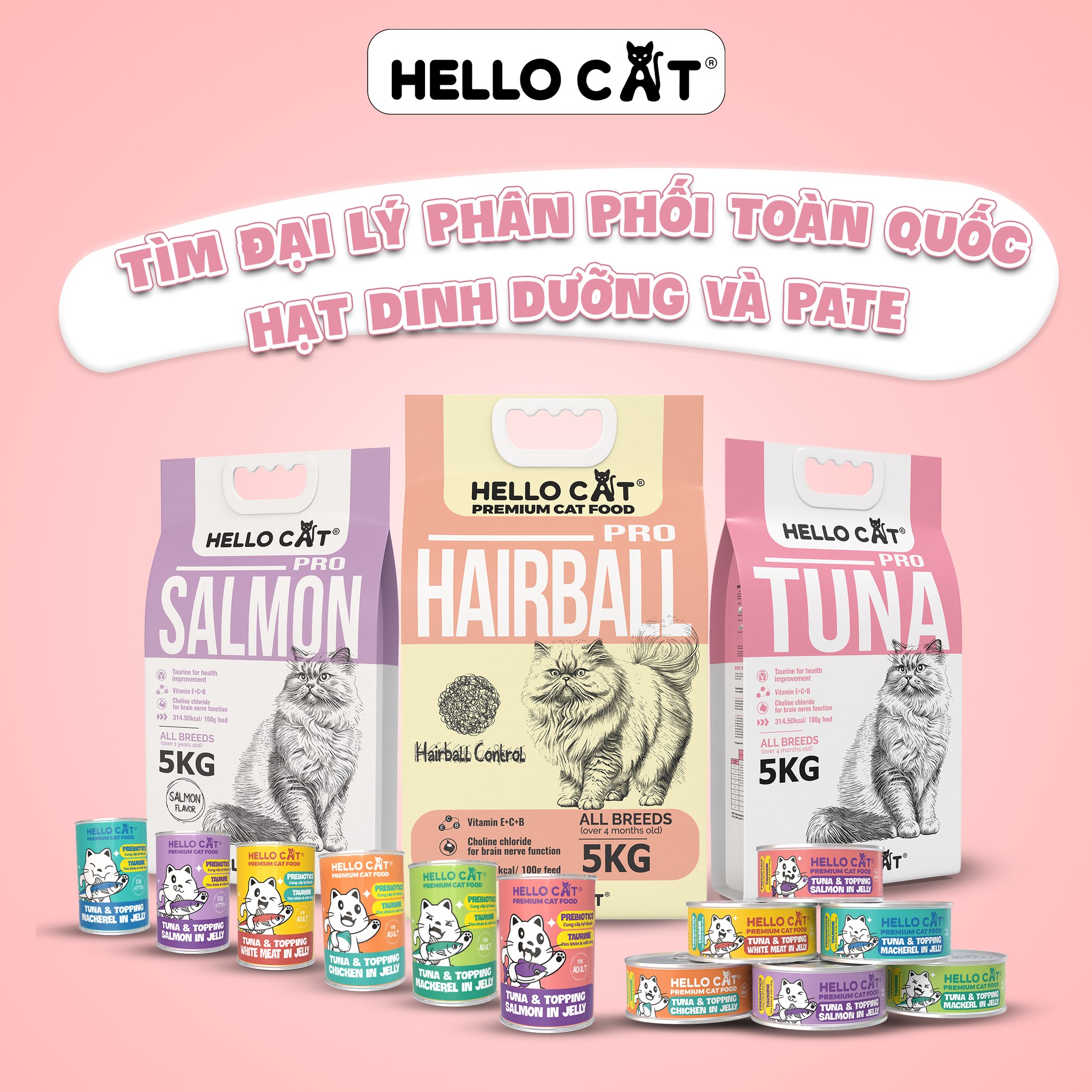 [🆕🇻🇳] Hello PetFood Việt Nam – Nhà phân phối thức ăn cho chó mèo – Pate dành cho chó và mèo 🐶🦜 Top1Pets 🐱🐠 [TÌM ĐẠI LÝ PHÂN PHỐI TOÀN QUỐC – HELLOCAT ]
Hellocat – thương hiệu thức ăn dinh dưỡng cho mèo với hạt khô & pate cao cấp, cam kết mang đến cho Boss bữa ă , shares-0✔️ , likes-8❤️️ , date-2025-09-27 18:15:22🐶🐱🇻🇳🇻🇳🇻🇳📰🆕