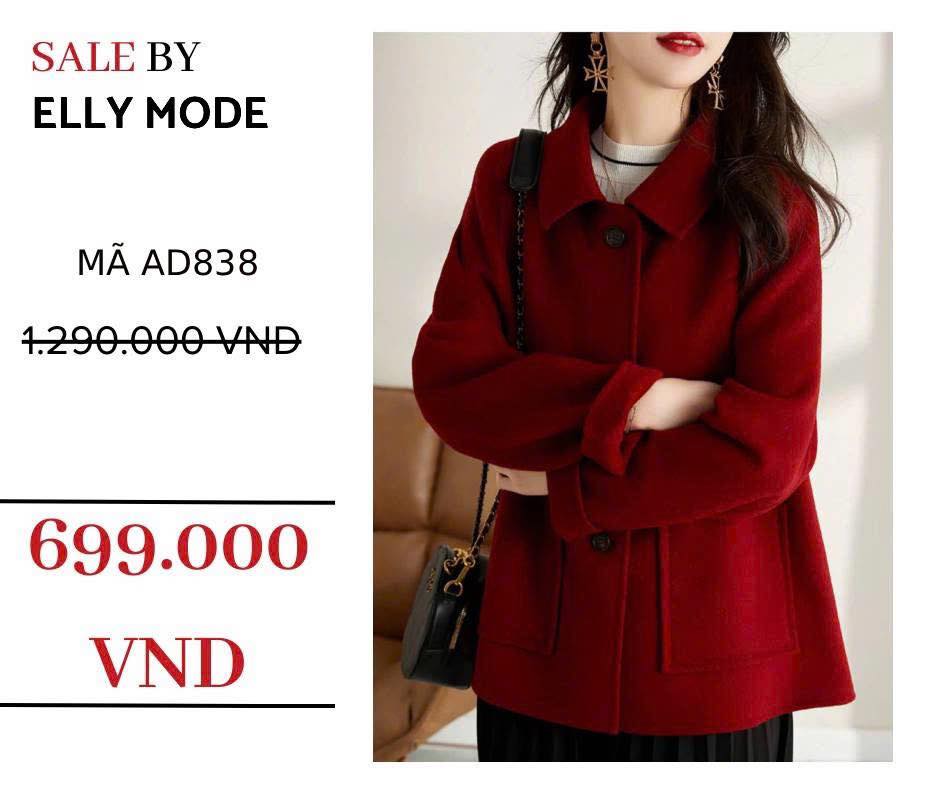 [🆕🇻🇳] ELLY MODE 👕 Top1Fashion 👗  SALE ĐÓN TẾT – KHÔNG NHANH LÀ HẾT
#ĐỒNG_GIÁ Áo khoác giá chỉ từ 99K,149K, 399K, 499K 699k 799k áo khoác dạ , măng tô, Sơ mi
Số lượng giới hạn
CÒN CHỜ  , shares-1✔️ , likes-23❤️️ , date-2025-09-30 04:09:19🇻🇳🇻🇳🇻🇳📰🆕