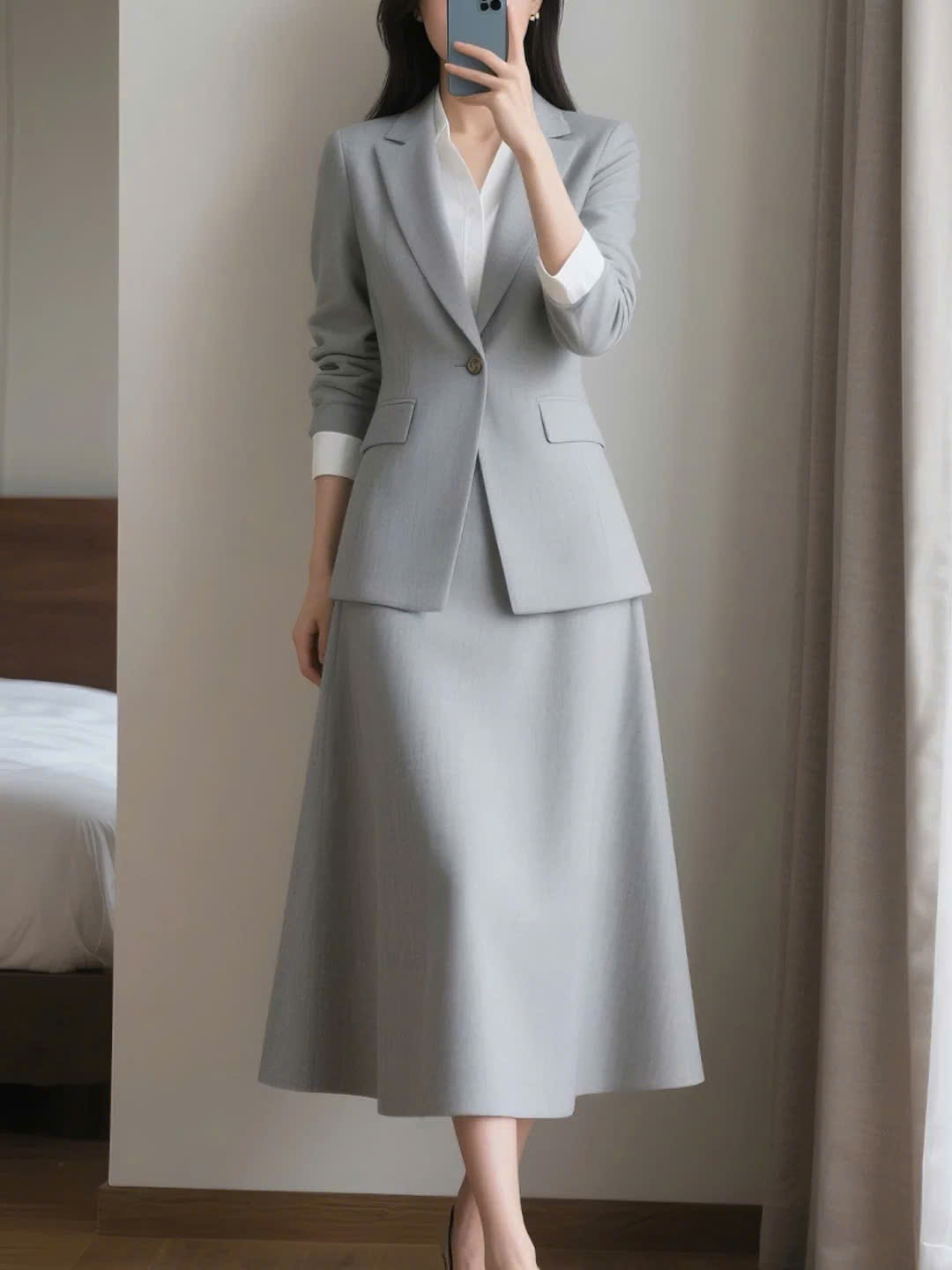 [🆕🇻🇳] NEMY Fashion 👕 Top1Fashion 👗   Set vest xám thanh lịch – chuẩn “quý cô công sở”
Một outfit tối giản nhưng cực sang:
Phom vest đứng dáng, che khuyết điểm siêu đỉnh
Chân váy dài lịch s , shares-0✔️ , likes-7❤️️ , date-2025-09-30 04:30:36🇻🇳🇻🇳🇻🇳📰🆕