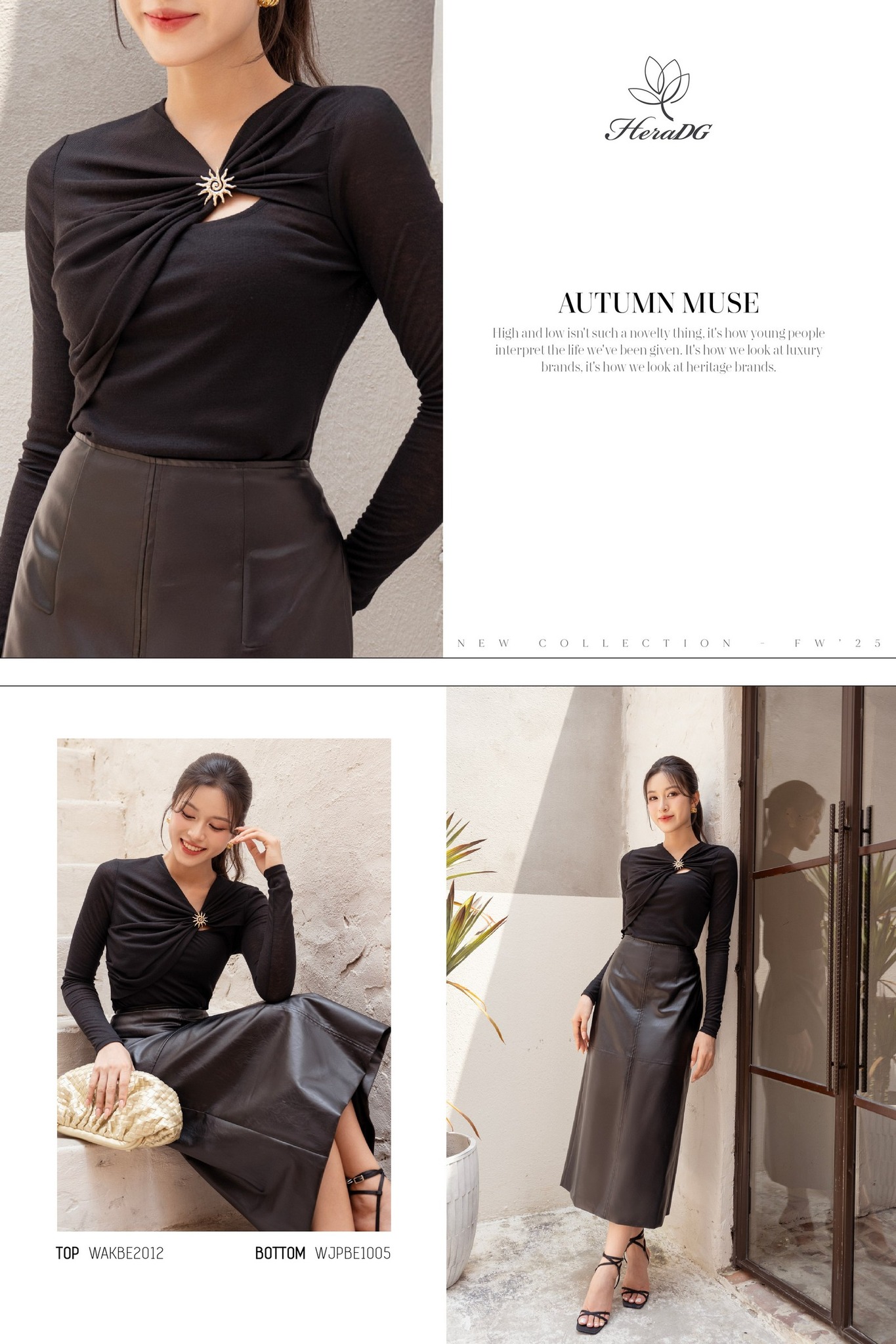 [🆕🇻🇳] HeraDG – Quần áo (Thương hiệu) 👕 Top1Fashion 👗  𝐀𝐔𝐓𝐔𝐌𝐍 𝐊𝐍𝐈𝐓 𝐓𝐎𝐏
Thanh lịch & hiện đại cho mùa thu. Set đồ gợi nên vẻ đẹp tinh tế với áo kiểu ngực xếp vặn gài trang trí, tạo điểm nhấn sang trọng mà không , shares-0✔️ , likes-11❤️️ , date-2025-09-30 14:01:25🇻🇳🇻🇳🇻🇳📰🆕