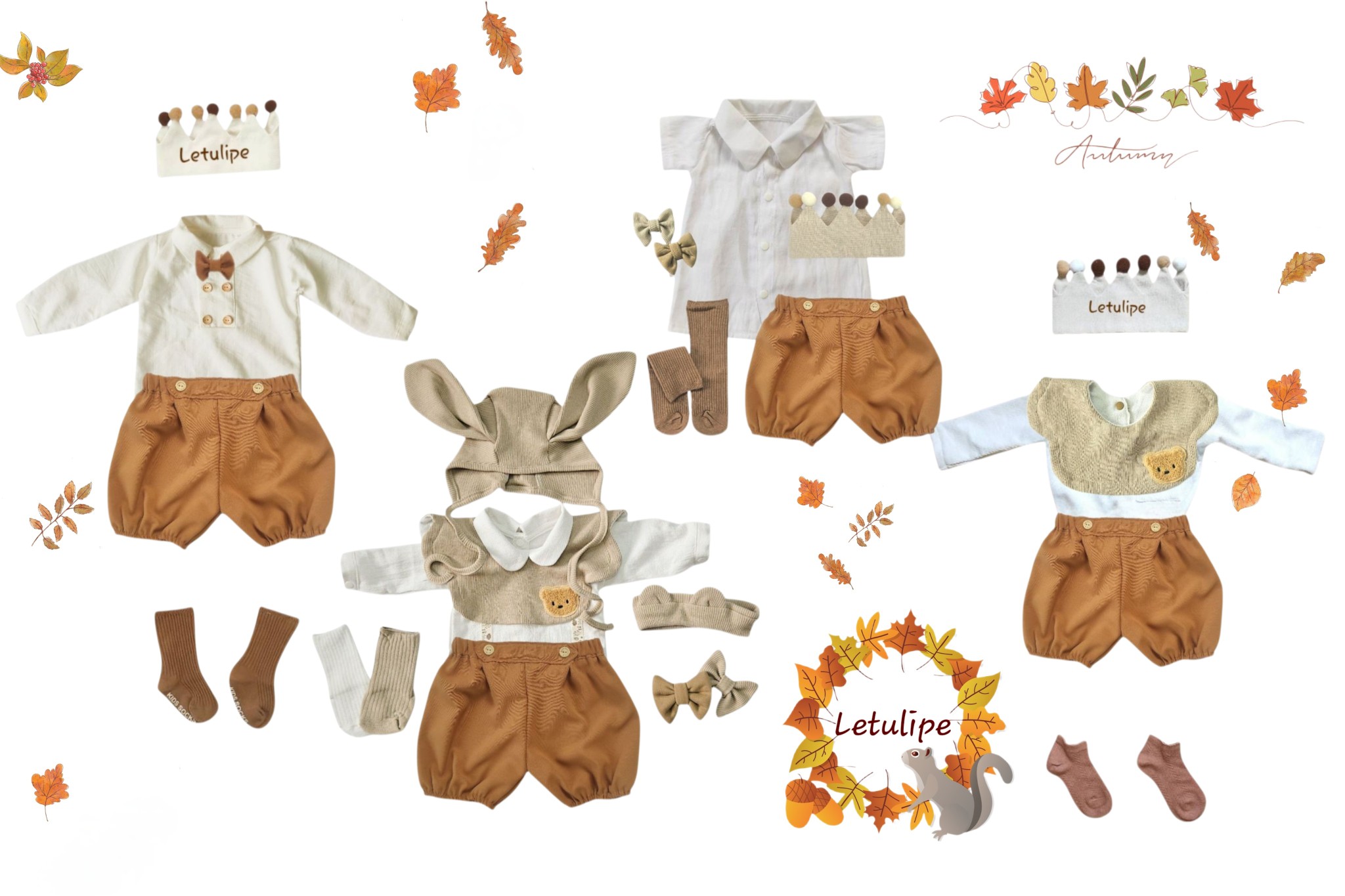[🆕🇻🇳] Le Tulipe – Korean Style Baby Clothes 🧑‍🧒❤️️👶⭐️ Ta nói mùa Thu  mà không diện cái tone nâu cam cháy này thì mất cả thú ạ
Hàng sẵn đủ size cho bé từ 2,5kg.
_______
Based in Hanoi
Only online delivery
08 , shares-0✔️ , likes-2❤️️ , date-2025-10-03 17:17:00🇻🇳🇻🇳🇻🇳📰🆕