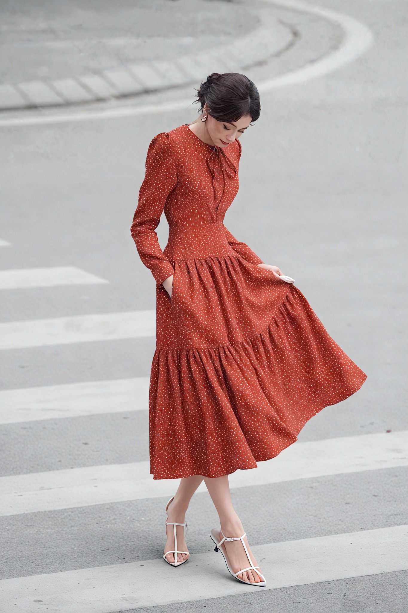 [🆕🇻🇳] Thoi trang Trali 👕 Top1Fashion 👗  **BOLD & BEAUTIFUL**Khi mùa hè gõ cửa, những chiếc đầm lụa tằm mướt mát chấm bi đỏ như ánh mặt trời rực rỡ, nhẹ nhàng ôm lấy từng đường cong cơ thể, mang , shares-0✔️ , likes-103❤️️ , date-2025-09-30 22:00:32🇻🇳🇻🇳🇻🇳📰🆕