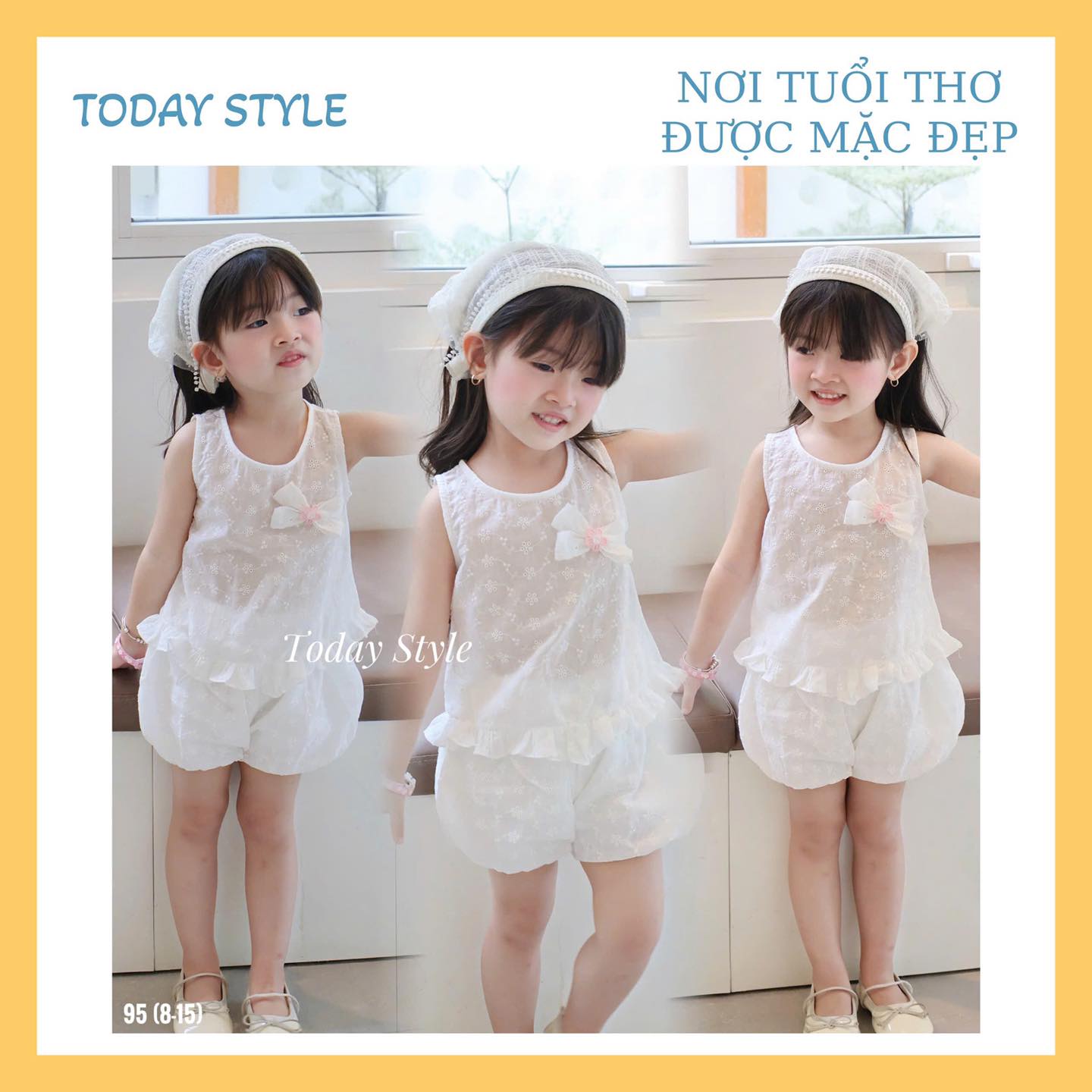 [🆕🇻🇳] Today style – Women’s wear 👕 Top1Fashion 👗   Bé yêu – xinh lung linh như nàng công chúa nhỏ!Mẫu áo bé gái phối nơ ngọt ngào từ Today Style khiến mẹ “đổ gục” ngay từ ánh nhìn đầu tiên.Chất vải  , shares-0✔️ , likes-2❤️️ , date-2025-10-05 16:27:01🇻🇳🇻🇳🇻🇳📰🆕