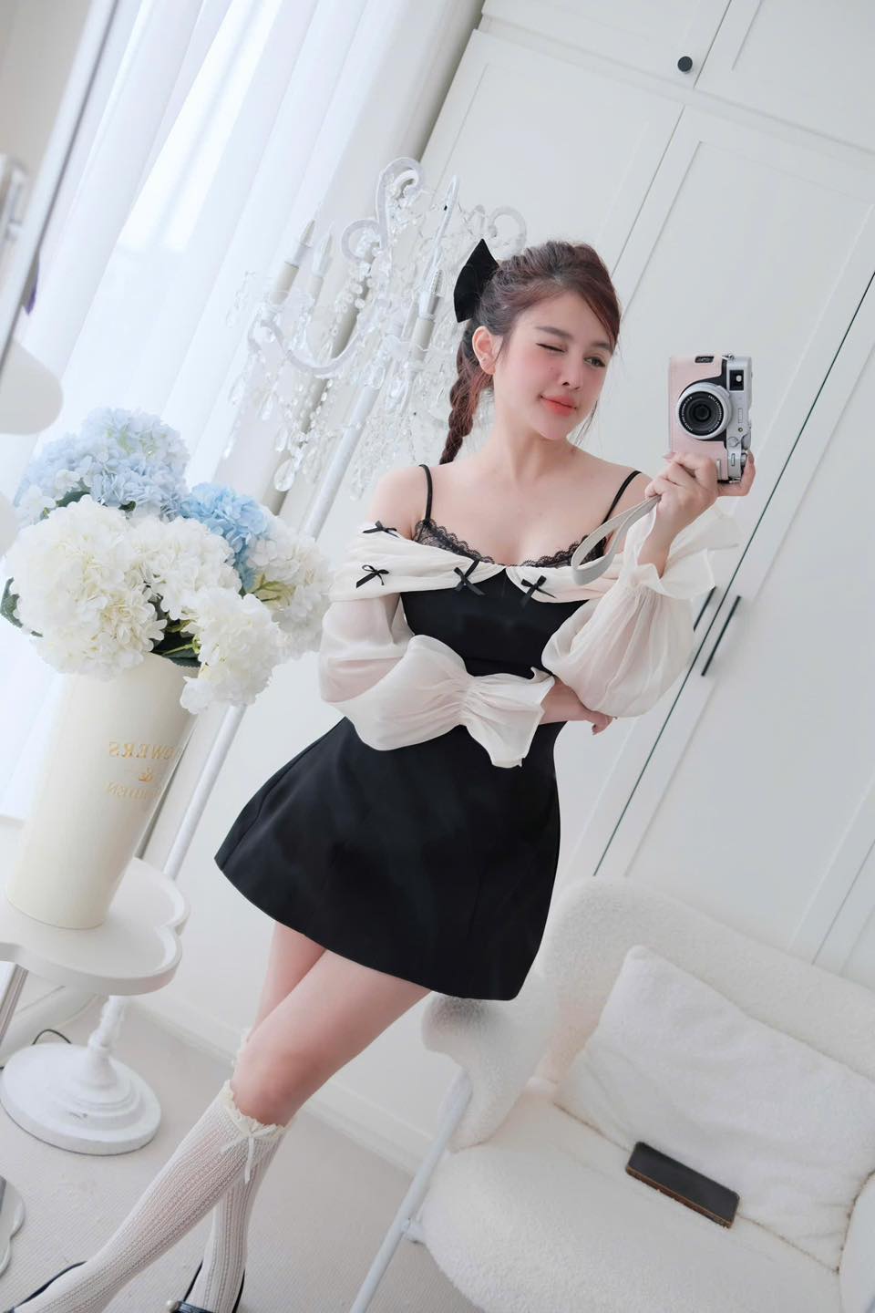 [🆕🇻🇳] Pham Kieu Trang Ne – Cửa hàng quần áo 👕 Top1Fashion 👗  Váy trễ vai tay dài đính nơ mới về xinh hết nấc luôn ạ  chất vải mềm mịn, form A xoè nhẹ che khuyết điểm cực khéo
, shares-2✔️ , likes-51❤️️ , date-2025-10-07 20:51:01🇻🇳🇻🇳🇻🇳📰🆕