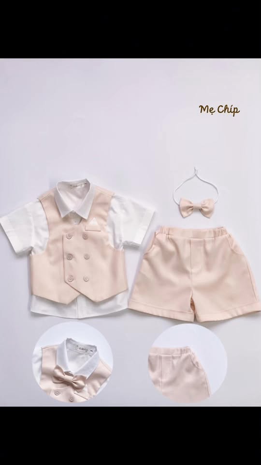 [🆕🇻🇳] CHIP SHOP- Thời Trang Cho Bé 🧑‍🧒❤️️👶⭐️ Set gile cộc 4 chi tiết cho bé có 3 màu: be, ghi, đen để mẹ thêm sự lựa chọn cho bé nha.  #Gilecoc #gilebetrai , shares-0✔️ , likes-2❤️️ , date-2025-10-03 22:53:06🇻🇳🇻🇳🇻🇳📰🆕