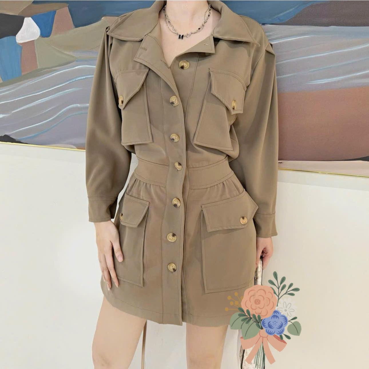 [🆕🇻🇳] Hoong Vân Clothings – Chuyên hàng thời trang nữ thiết kế  👕 Top1Fashion 👗  Đầm kaki dáng vest cut out, hàng TK của shop vừa đẹp vừa sang
Size: SMLXL
, shares-0✔️ , likes-0❤️️ , date-2025-10-04 03:49:44🇻🇳🇻🇳🇻🇳📰🆕