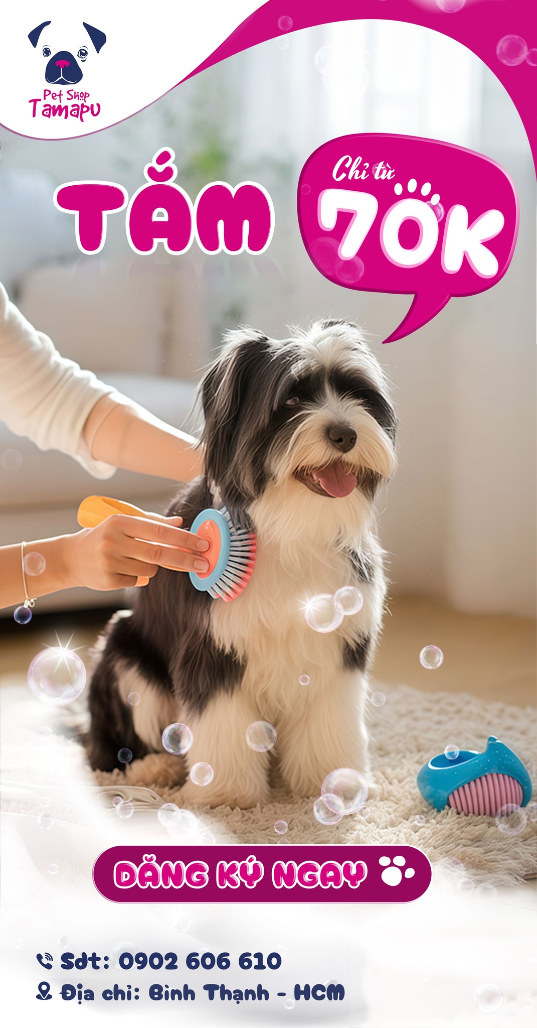 [🆕🇻🇳] Tamapu Pet 🐶🦜 Top1Pets 🐱🐠  Boss tỏa sáng – Sen nhận ưu đãi!
Bạn có biết? Một buổi spa nho nhỏ giúp boss yêu không chỉ sạch thơm mà còn vui tươi hơn hẳn đó nha!
Tắm thơm lừng chỉ t , shares-1✔️ , likes-36❤️️ , date-2025-10-20 05:25:14🐶🐱🇻🇳🇻🇳🇻🇳📰🆕