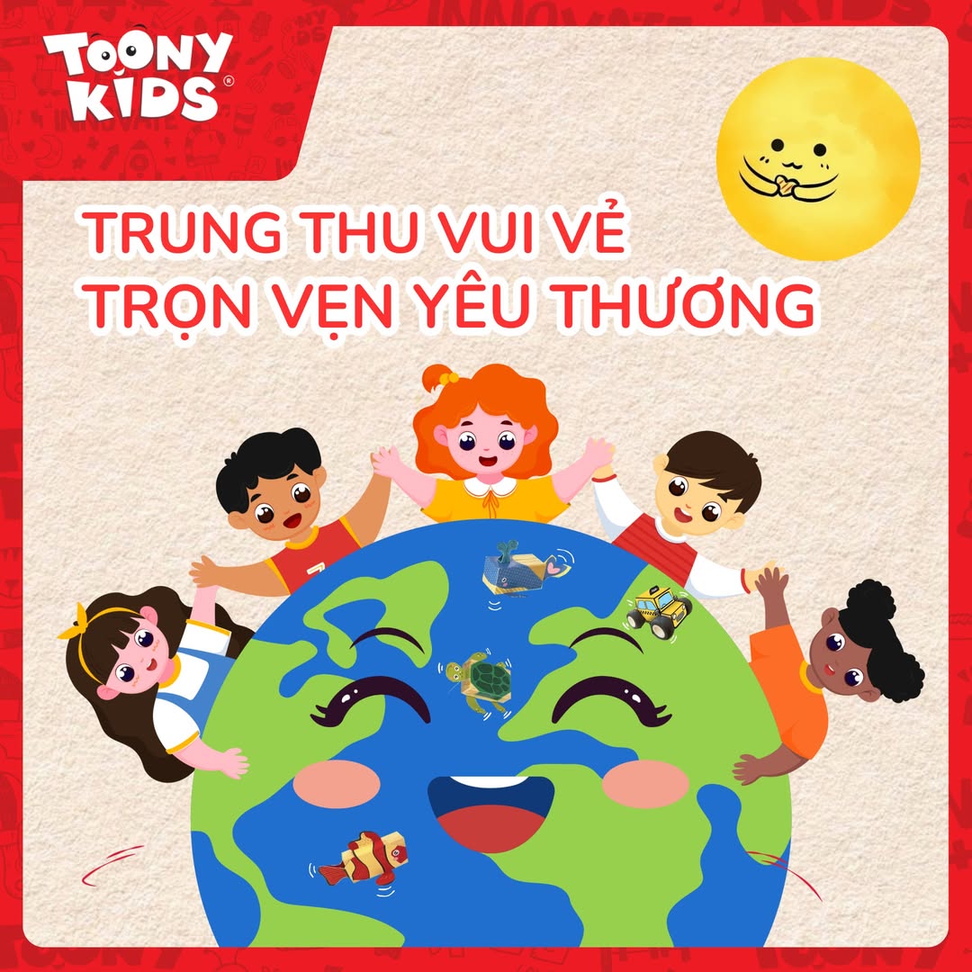 [🧸️🇻🇳] Toonykids – Đồ Chơi Thương Hiệu Mỹ 🎈Top1Toys🧸️  TOONYKIDS CHÚC BẠN MỘT MÙA TRĂNG TRÒN ĐẦY NIỀM VUI
Một ngày hội phá cỗ, một ngày lễ trông trăng, với mỗi gia đình, Trung Thu chính là một cơ hội để mọi thà , shares-0✔️ , likes-2❤️️ , date-2025-10-07 01:05:59🇻🇳🇻🇳🇻🇳📰🆕