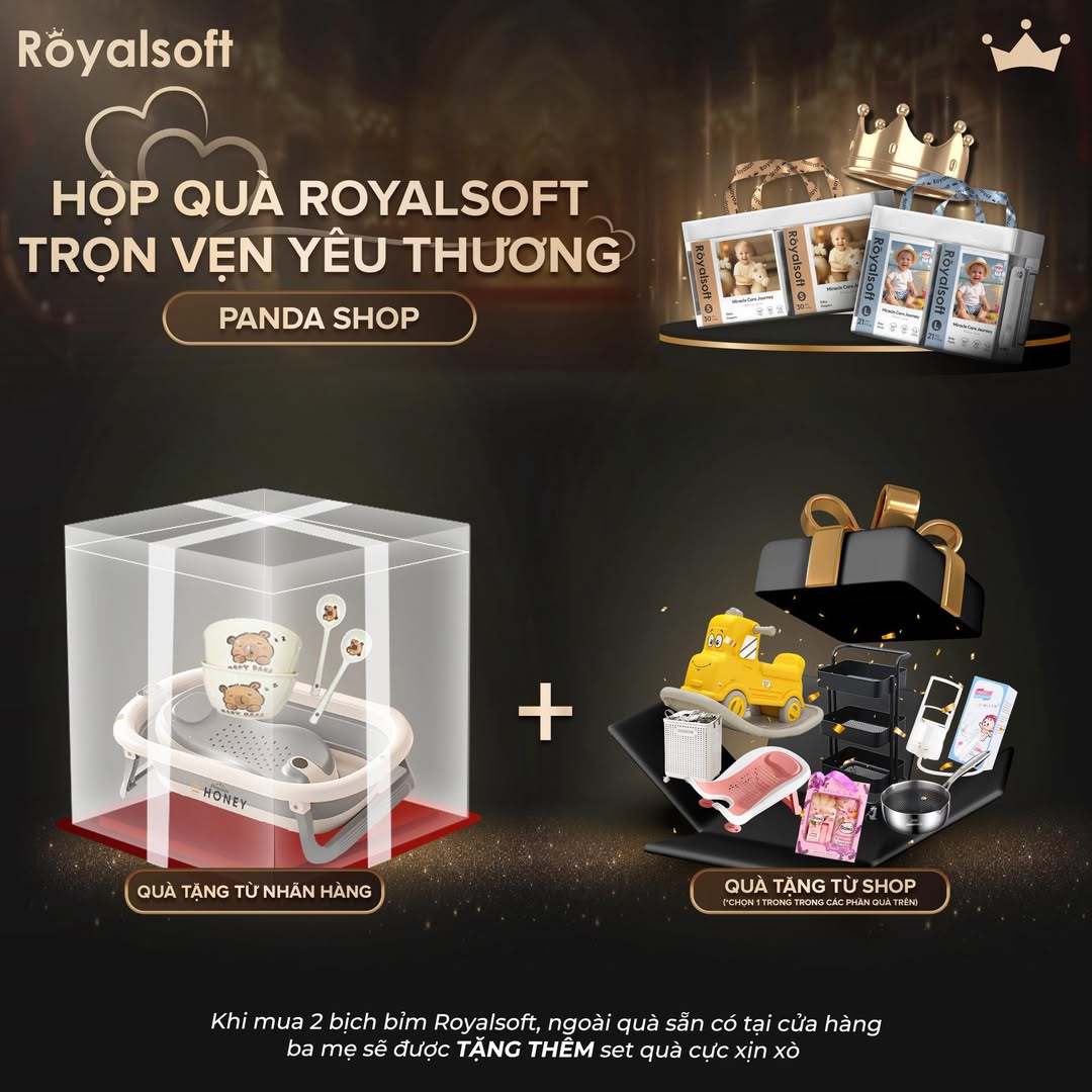 [🆕🇻🇳] Panda Shop – Vĩnh Yên – CHUYÊN HÀNG MẸ, BÉ CHÍNH HÃNG 🧑‍🧒❤️️👶⭐️ 20 hộp quà TẶNG thêm từ nhãn hàng dành cho 20 mẹ nhanh nhất
khi ba mẹ m.ua bỉm Royal ( vẫn kèm quà tại shop ) sẽ nhận thêm ngay 1 hộp quà xịn xò từ nhã , shares-0✔️ , likes-3❤️️ , date-2025-10-14 17:35:06🇻🇳🇻🇳🇻🇳📰🆕