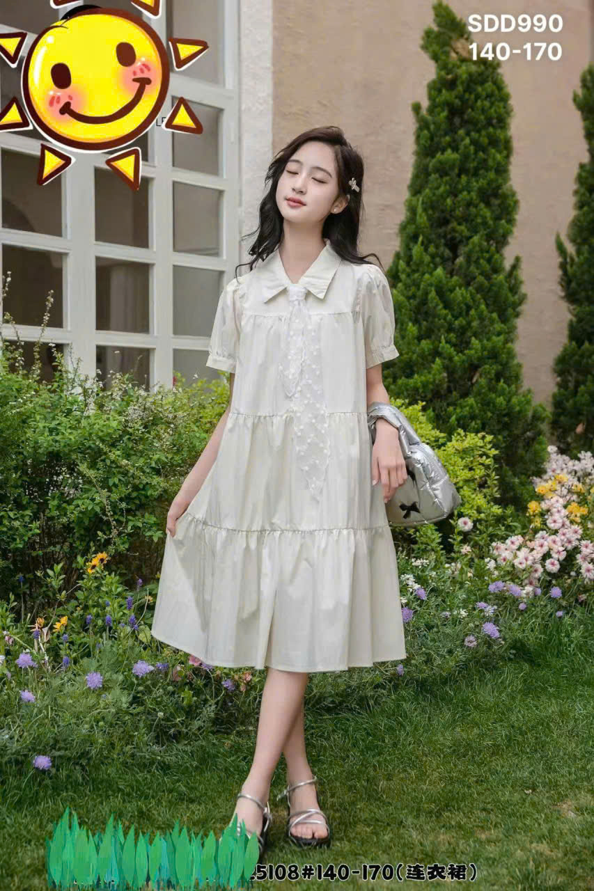 [🆕🇻🇳]  Thời Trang Trẻ Em Quảng Châu Cao Cấp – Happy Baby Store 🧑‍🧒❤️️👶⭐️ “ĐẦM SUÔNG BÉ GÁI – HOT TREND 2025 ”Form suông dễ mặc, che bụng tốt, chất vải mềm mịn, mát rượi cho bé tha hồ chạy nhảy!Size từ 35_60kg  – đủ màu, đủ k , shares-0✔️ , likes-0❤️️ , date-2025-10-12 17:49:04🇻🇳🇻🇳🇻🇳📰🆕