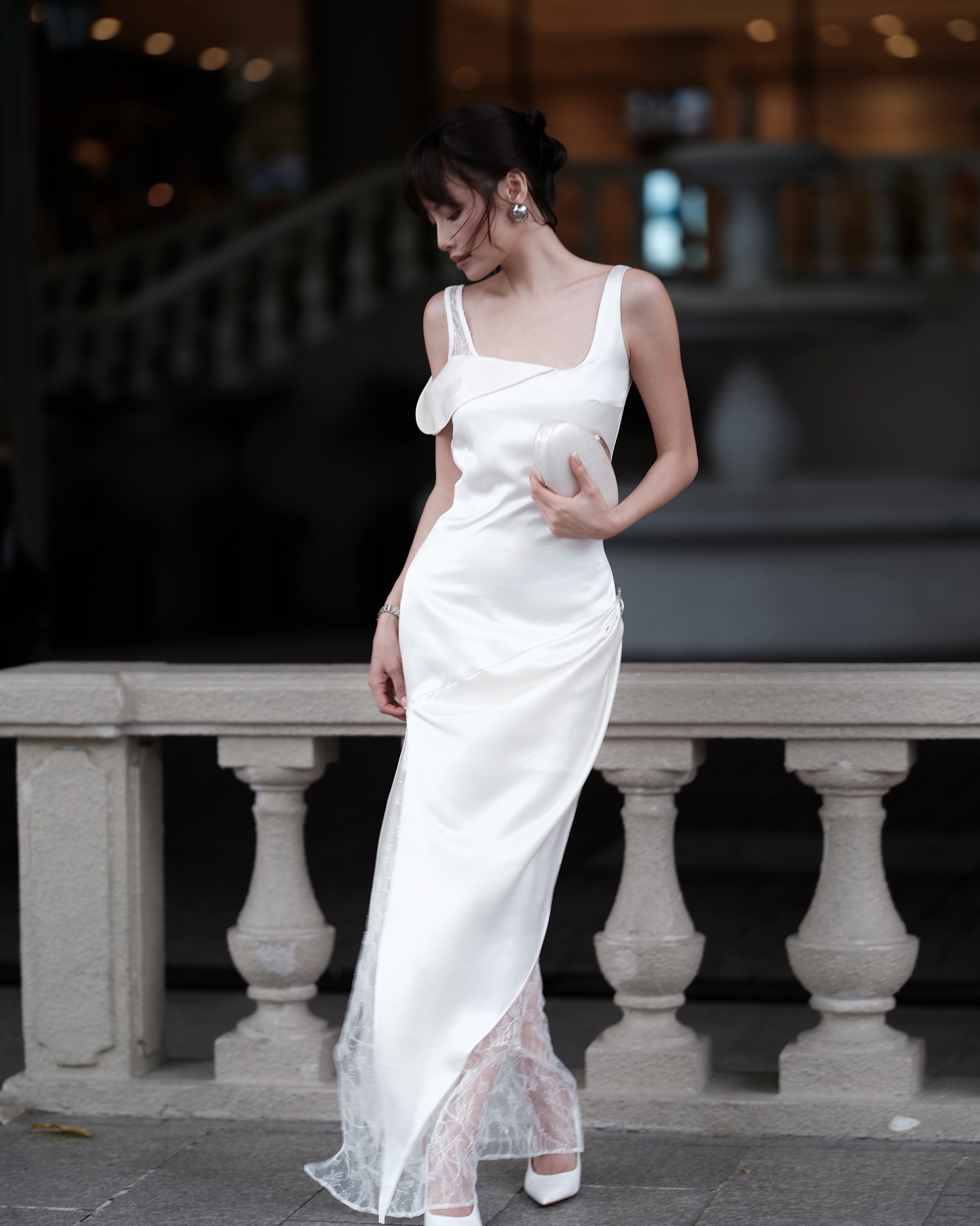 [🆕🇻🇳] Trio Ji – Exclusively Designed Fashion 👕 Top1Fashion 👗  A Soft Energy – Cảm nhận sự dịu dàng, mềm mại từ thiết kế Lydia, chiếc đầm lụa trắng phối hoạ tiết ren với những đường cắt gọt tinh tế làm tổng thể trở nên , shares-1✔️ , likes-5❤️️ , date-2025-10-07 02:06:35🇻🇳🇻🇳🇻🇳📰🆕