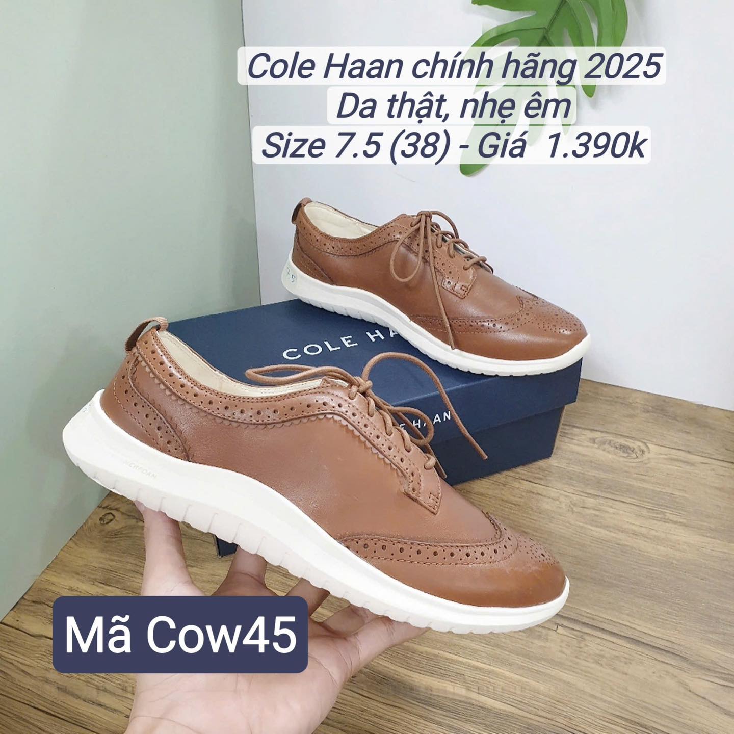 [🆕🇻🇳] Moonblack PAGE4 Giày xuất xịn – hàng chính hãng xuất xịn 👕 Top1Fashion 👗  Mã COW45
Size 7.5 (38)
Giá 1.390K
C0*LE HA*AN ZEROGRAND Meritt Wingtip Oxford
Nâng tầm phong cách của bạn với Meritt Wingtip Oxford, không thể thiếu cho , shares-1✔️ , likes-0❤️️ , date-2025-10-15 22:46:47🇻🇳🇻🇳🇻🇳📰🆕