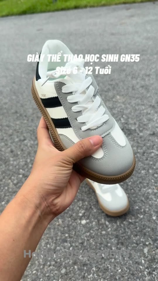 [🆕🇻🇳]  Nhím Shop – Giày tập đi cho bé  🧑‍🧒❤️️👶⭐️  Siêu phẩm giày bata học sinh GN35 – bé mang là mê ngay!
Êm nhẹ – chống trơn – phối đồ cực xinh
Size 32–37 cho bé 6–12 tuổi
Săn deal ngay:#giayhocsi , shares-0✔️ , likes-1❤️️ , date-2025-10-14 17:53:42🇻🇳🇻🇳🇻🇳📰🆕