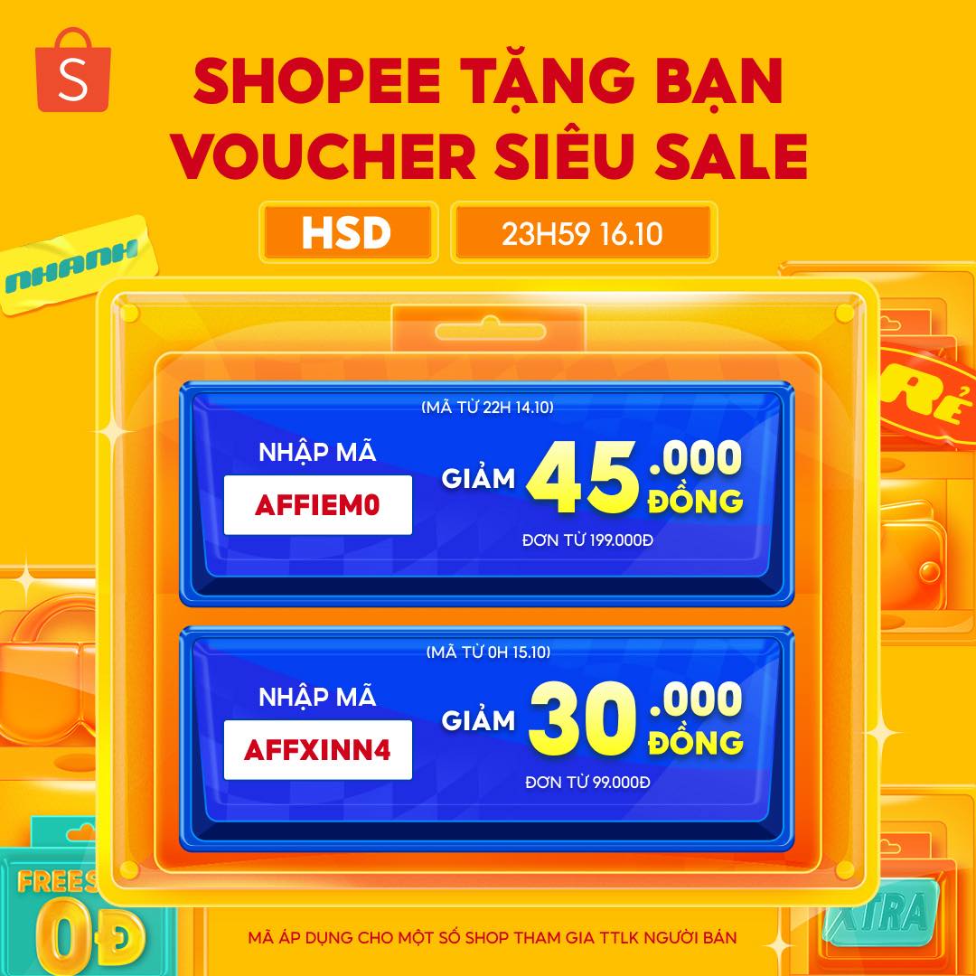 [🆕🇻🇳] Bituti Shop – Ăn dặm cùng Bé 🧑‍🧒❤️️👶⭐️ Mã từ 21h 14/10 đến 23h59 15/10
Mã AFFTANG – Giảm 30K đơn từ 99K
Mã AFFSUC – Giảm 40K đơn từ 159K
Mã AFFMANH – Giảm 50K đơn từ 229K

Mã có hạn sử dụng đến  , shares-0✔️ , likes-0❤️️ , date-2025-10-14 22:42:42🇻🇳🇻🇳🇻🇳📰🆕