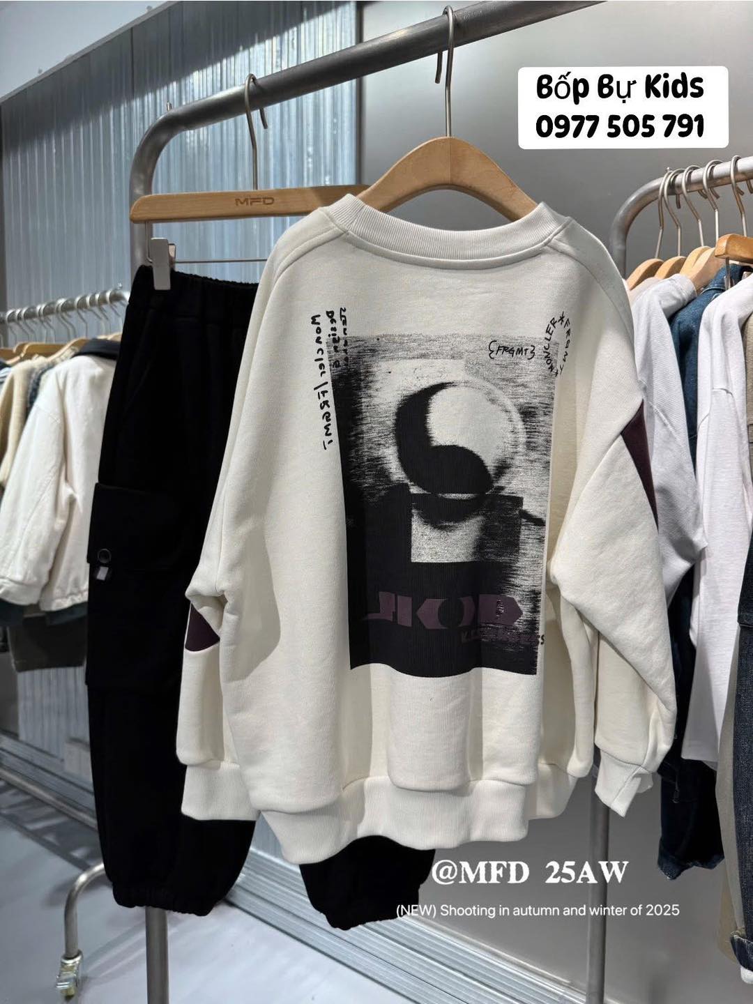 [🆕🇻🇳] BỐP BỰ – Chuyên quần áo trẻ em cao cấp 🧑‍🧒❤️️👶⭐️ Set ghép hãng MFDHàng có sẵn
Size 110-160
Cho bé 22/60,62kg
, shares-0✔️ , likes-1❤️️ , date-2025-10-19 18:48:26🇻🇳🇻🇳🇻🇳📰🆕