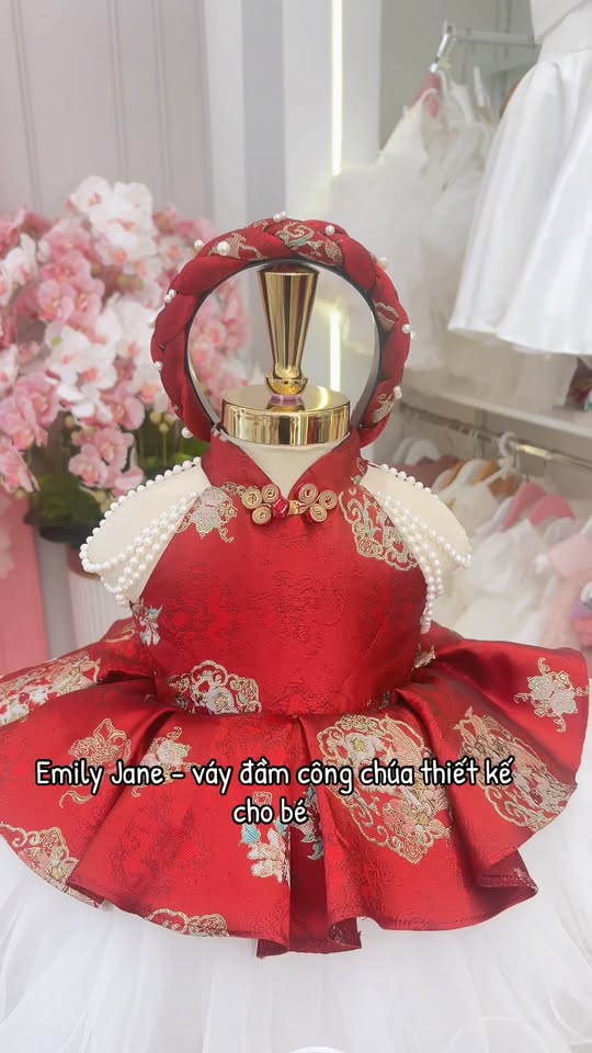 [🆕🇻🇳] Emily Jane – Váy đầm công chúa thiết kế cho bé 🧑‍🧒❤️️👶⭐️ Yếm gầm tết cho bé yếu , shares-0✔️ , likes-2❤️️ , date-2025-10-18 00:10:32🇻🇳🇻🇳🇻🇳📰🆕