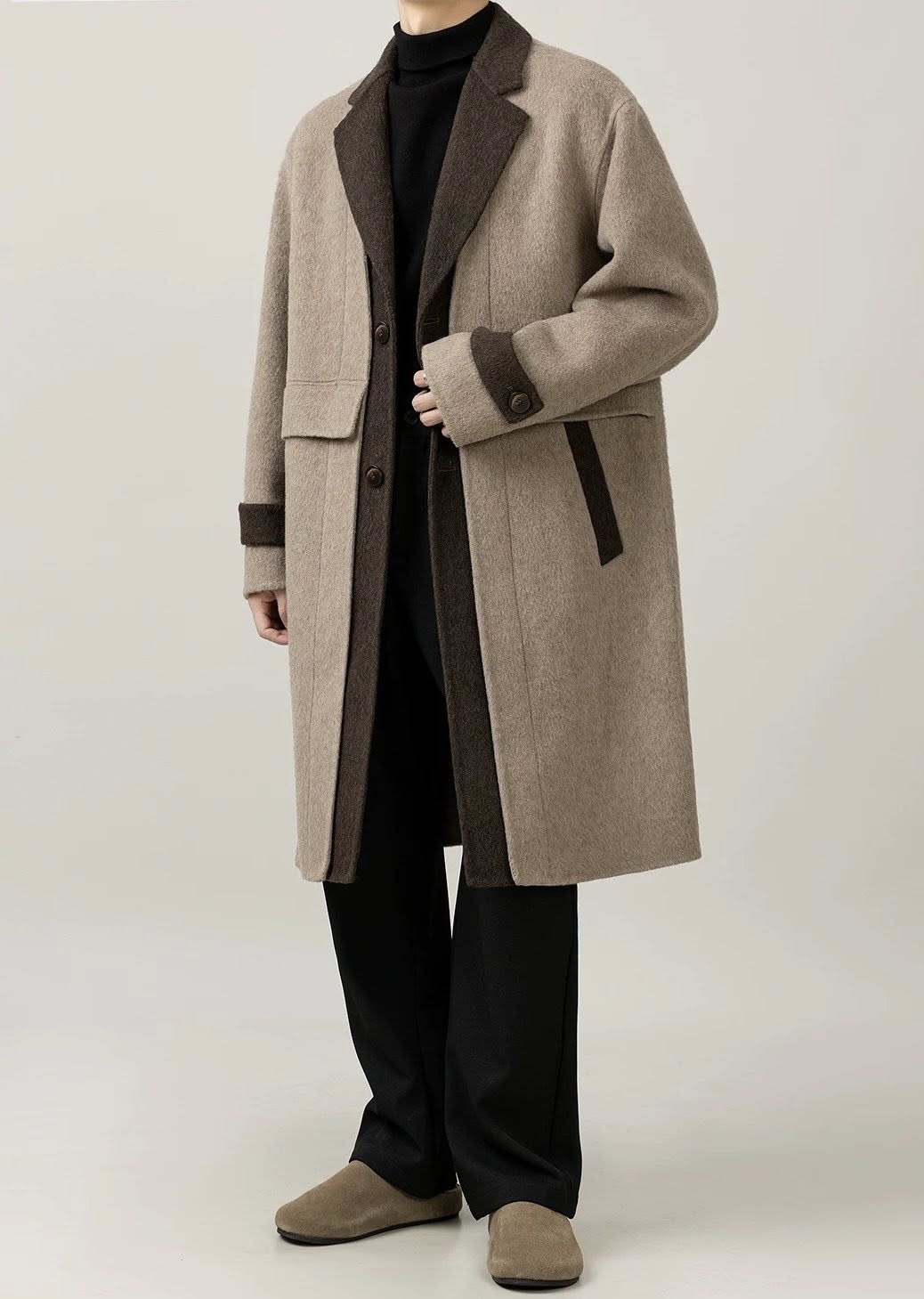 [🆕🇻🇳] LAS 👕 Top1Fashion 👗  Lyn Măng Tô | 𝐓𝐡𝐞𝐋𝐀𝐒®Một chiếc măng tô phối màu tôn da tôn dáng, vừa giữ ấm lại sang trọng với gam màu nâu tinh tế. Diện lên là sang, bước ra là cuốn hút , shares-0✔️ , likes-2❤️️ , date-2025-10-20 21:38:43🇻🇳🇻🇳🇻🇳📰🆕