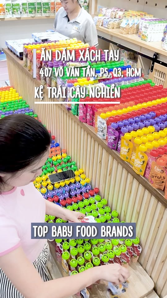 [🆕🇻🇳] An’s Kitchen – Thực phẩm ăn dặm xách tay cho bé từ tất cả các quốc gia trên thế giới như Mỹ và Châu Âu, Nhật và Hàn 🧑‍🧒❤️️👶⭐️ Một trong những khu vực nổi bật nhất tại An’s Kitchen mỗi khi ba mẹ ghé store sẽ không thể bỏ qua.#Anskitchen #Andamxachtay𝐀𝐧’𝐬 𝐊𝐢𝐭𝐜𝐡𝐞𝐧 – 𝐓𝐡𝐮̛𝐨̛𝐧𝐠 𝐡𝐢𝐞̣ , shares-0✔️ , likes-0❤️️ , date-2025-10-27 16:01:02🇻🇳🇻🇳🇻🇳📰🆕