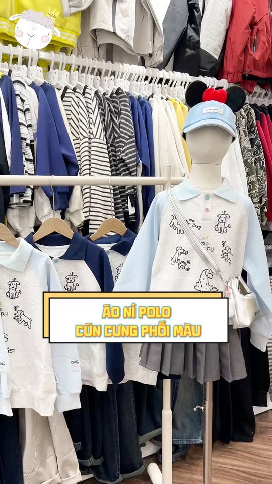 [🆕🇻🇳] Shop Bé Na – Nguồn Hàng Xuất Dư – Thế giới PHỤ KIỆN – QUẦN ÁO – ĐỒ CHƠI cho các THIÊN THẦN NHỎ 🧑‍🧒❤️️👶⭐️ Áo nỉ polo phối màu xinh xỉuuuu đây các mẹ ơiii  , shares-0✔️ , likes-8❤️️ , date-2025-10-29 04:24:51🇻🇳🇻🇳🇻🇳📰🆕