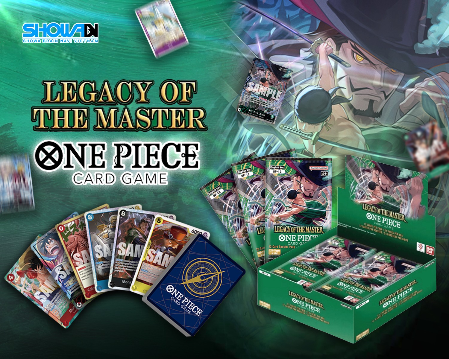 [🧸️🇻🇳] Showa Brain Navi Vietnam TCG Store 🎈Top1Toys🧸️   ONE PIECE CARD GAME BOOSTER – LEGACY OF THE MASTER OP-12 (ENGLISH)

Huyền thoại hải tặc trở lại với Legacy of the Master – OP-12, bộ mở rộng mới nhất từ O , shares-0✔️ , likes-2❤️️ , date-2025-10-23 01:00:40🇻🇳🇻🇳🇻🇳📰🆕