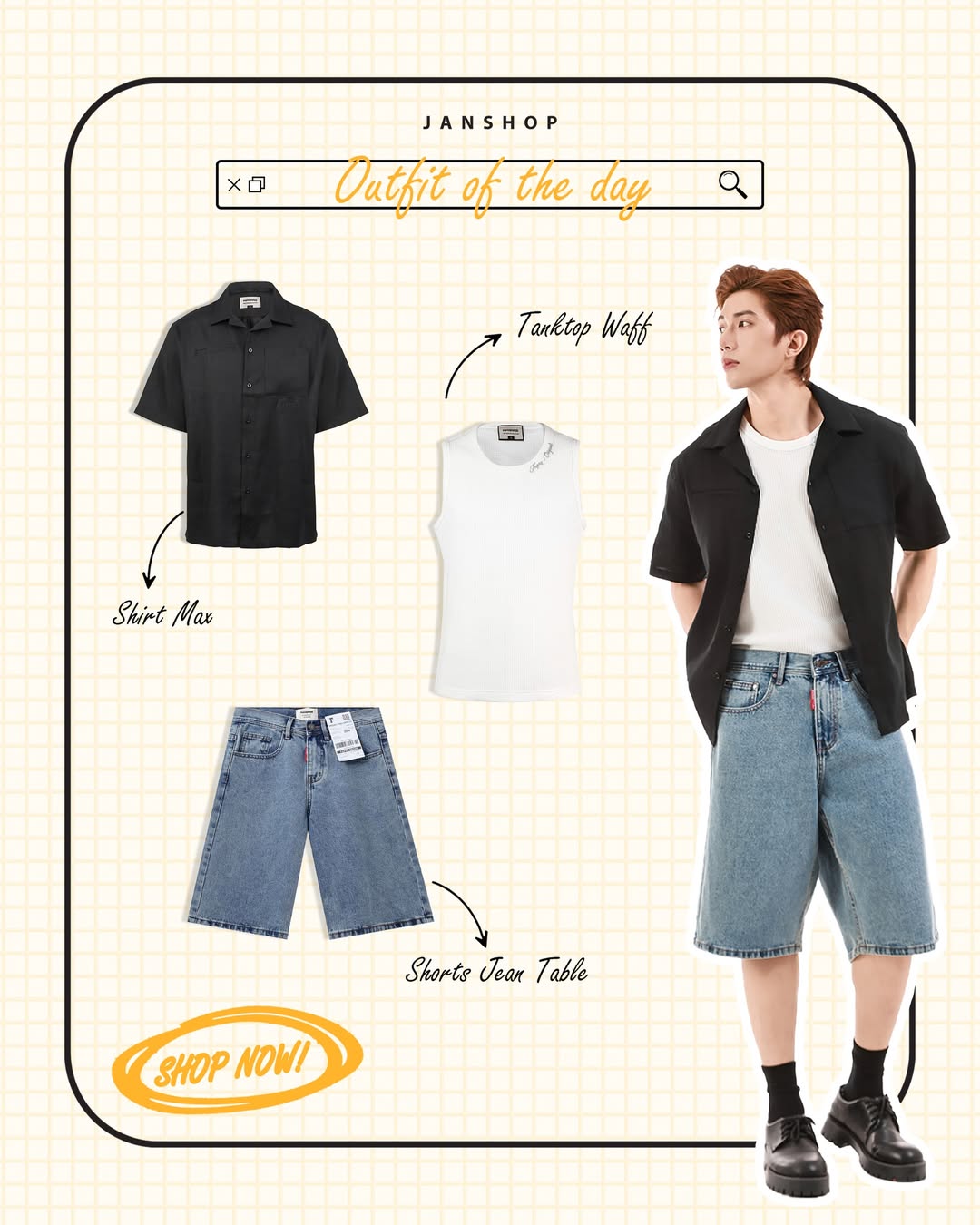 [🆕🇻🇳] JAN SHOP – Nhà phân phối chính hãng thương hiệu thời trang nam J&CO, FAPAS 👕 Top1Fashion 👗  Khoác lên bộ outfit đẹp, đi dạo phố hay cafe chill chill cùng bạn bè, là kế hoạch hoàn hảo cho mỗi ngày#Janshop  #outfitoftheday #casualoutfit
, shares-1✔️ , likes-4❤️️ , date-2025-10-23 16:25:49🇻🇳🇻🇳🇻🇳📰🆕