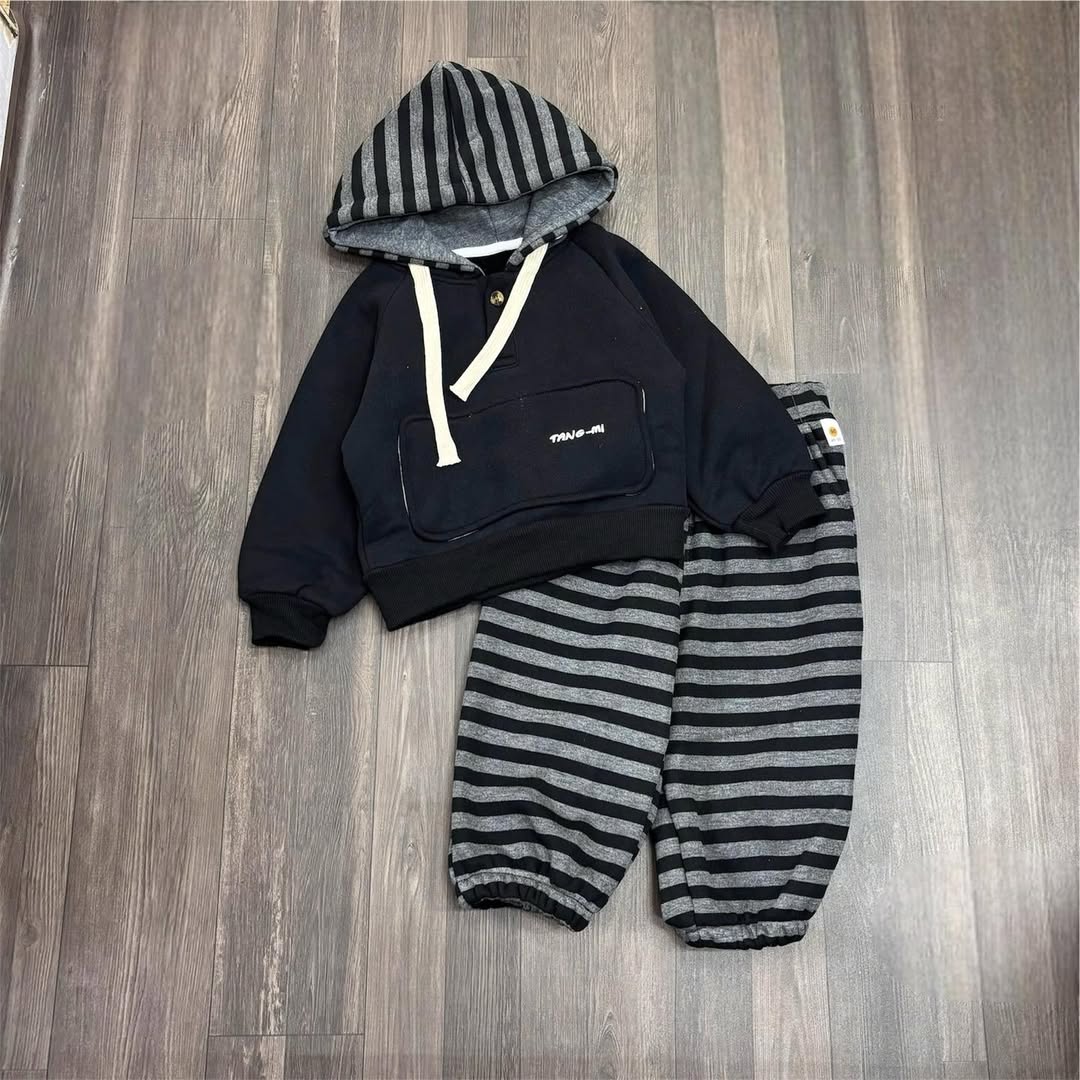 [🆕🇻🇳]  Bông Đậu Kid’s – Hàng hiệu xuất dư, xuất xịn 😎❤️️⭐️ Bộ bé trai lót nỉ 90-130 #hangcosan, shares-0✔️ , likes-0❤️️ , date-2025-10-21 03:57:11🇻🇳🇻🇳🇻🇳📰🆕