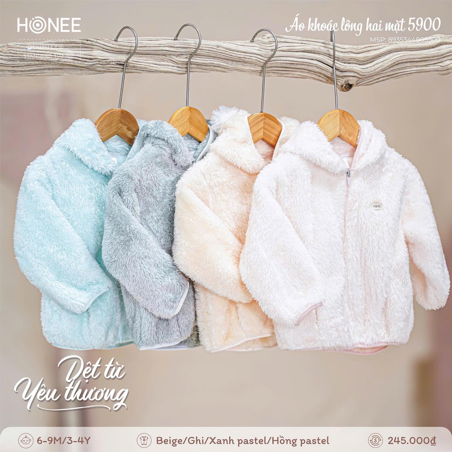 [🆕🇻🇳] Ruby Mart 118 Lương Trúc Đàm – Mẹ và bé – Gửi trọn yêu thương 🧑‍🧒❤️️👶⭐️ Lên kệ chiếc áo khoác lông 2 mặt siêu xinh
Mềm mịn, ấm áp và cực kỳ “xinh yêu” chiếc áo khoác lông Honee là lựa chọn hoàn hảo cho những ngày gió lạnh. Ch , shares-0✔️ , likes-0❤️️ , date-2025-10-24 00:37:37🇻🇳🇻🇳🇻🇳📰🆕